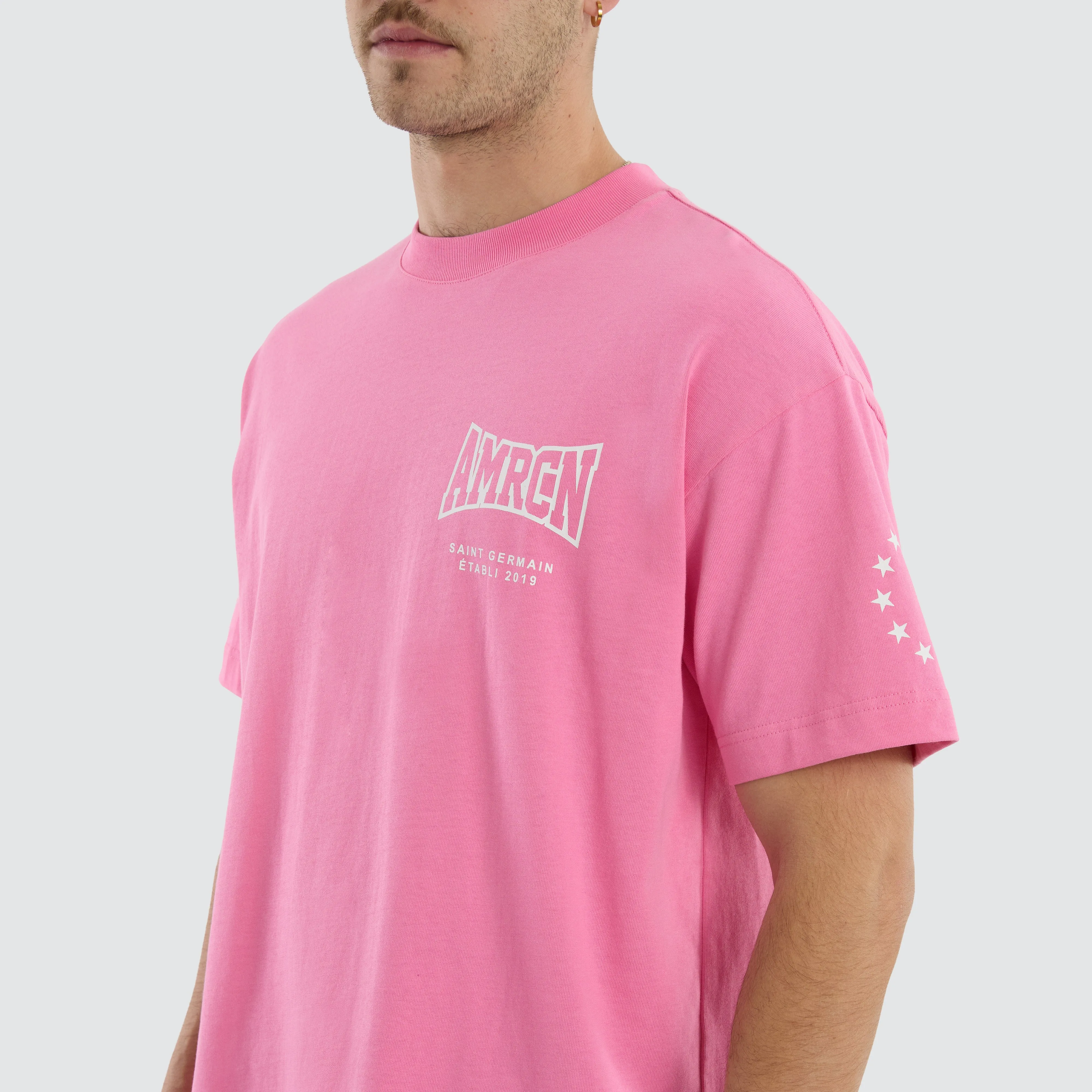Global Heavy Tee Pink sold by Neverland product image thumbnail 4