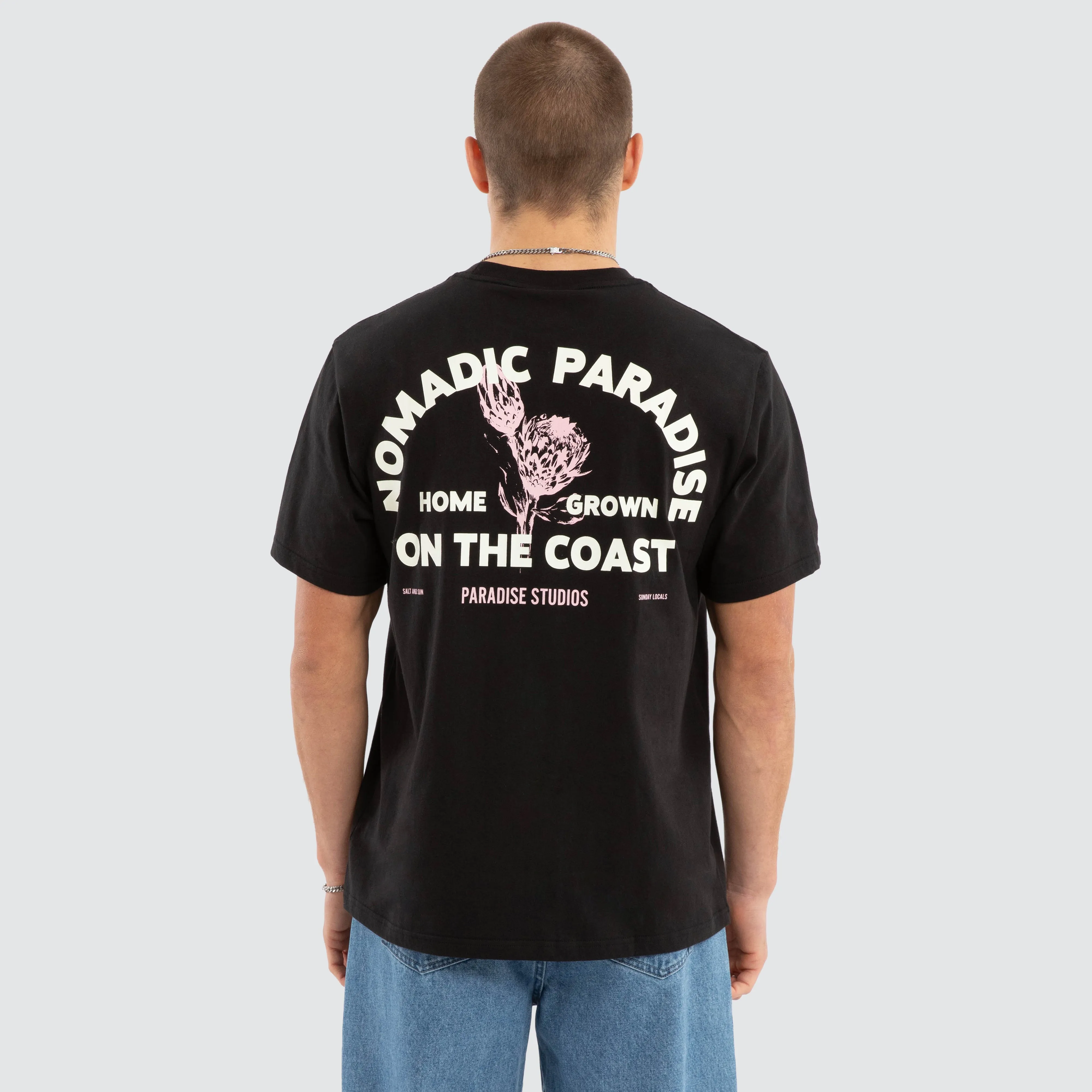 Bask Classic Tee Jet Black sold by Neverland