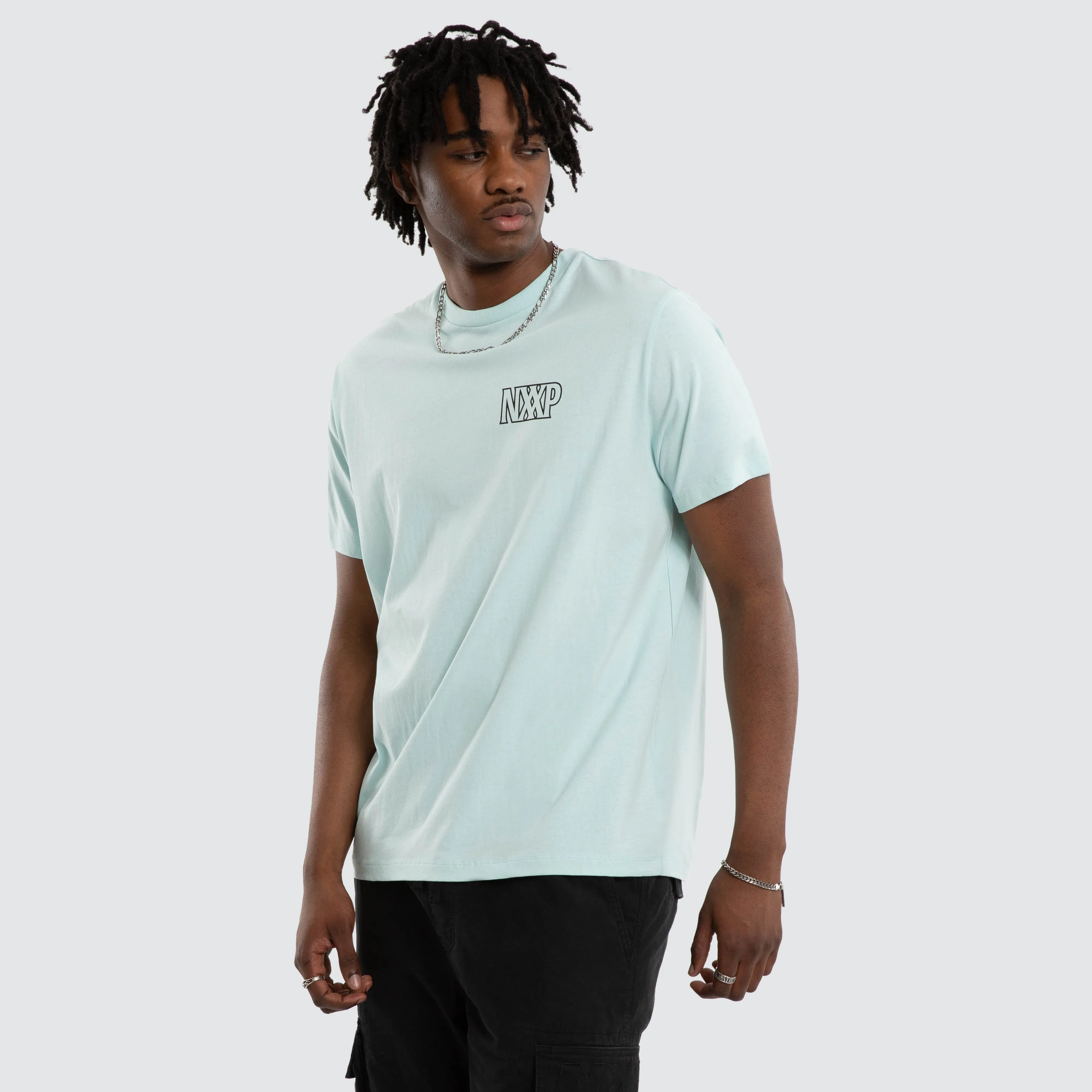 Sprawling Standard Tee Pastel Blue sold by Neverland product image thumbnail 5