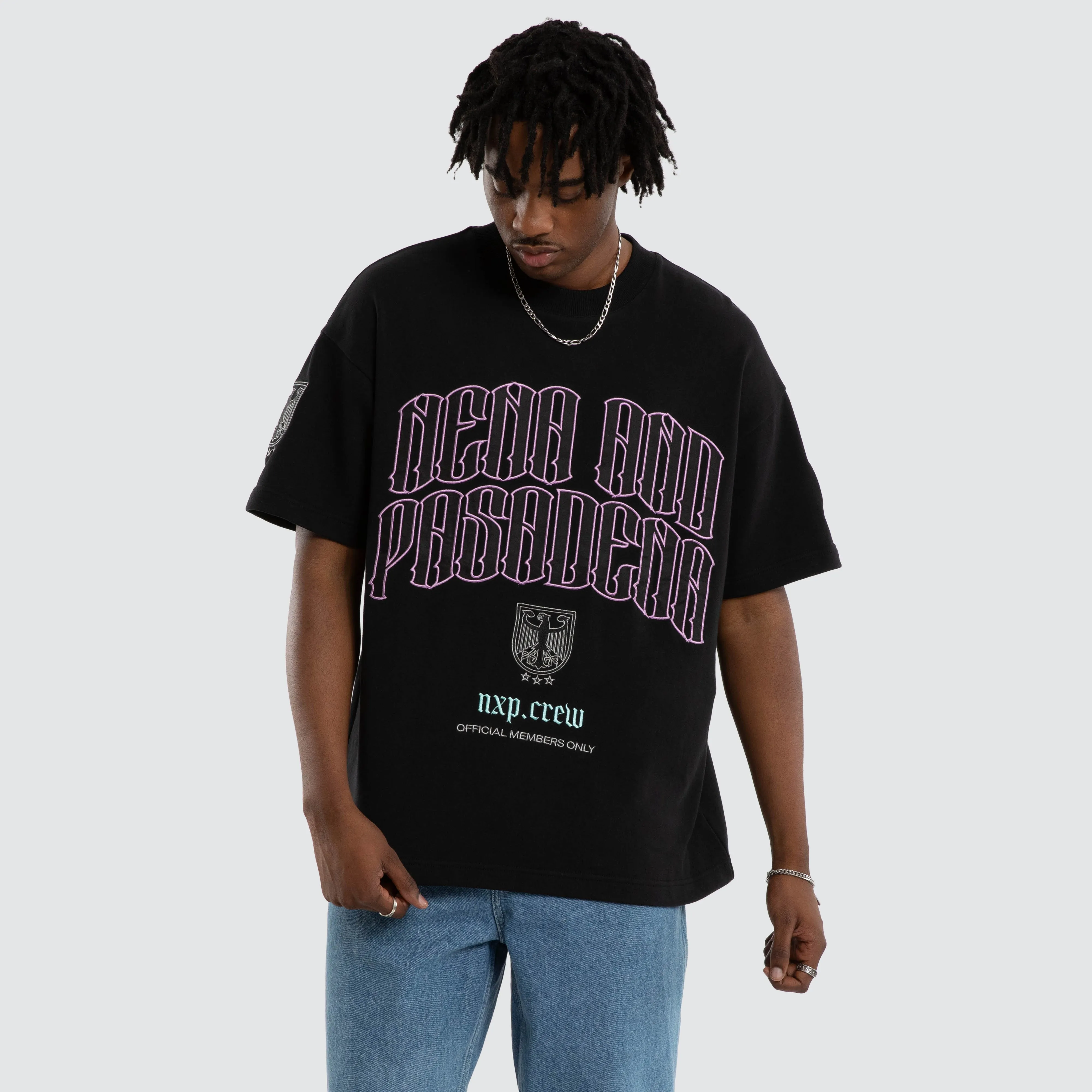 Maverick Loopback Raptor Tee Anthracite Black sold by Neverland