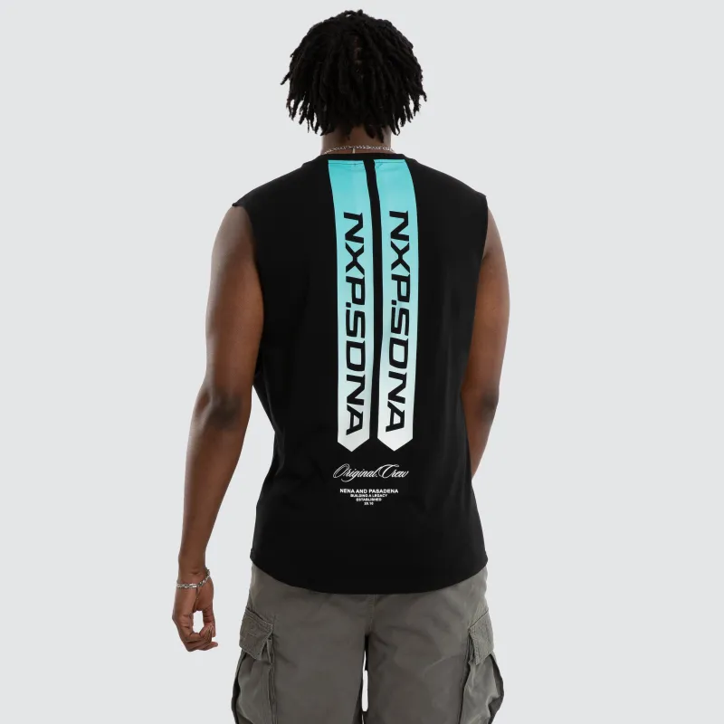 Ultimate Dual Curved Muscle Jet Black sold by Neverland