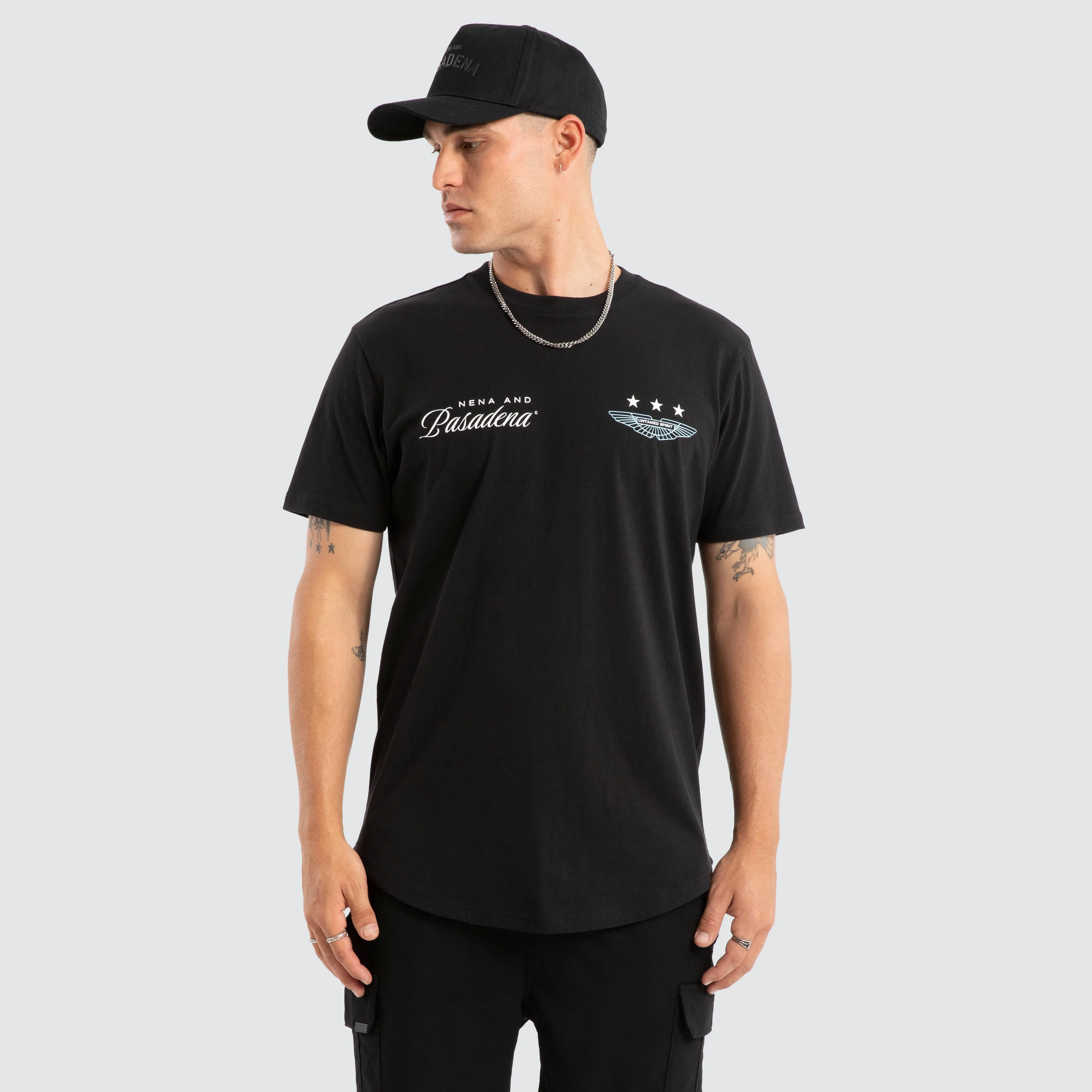 Pledge Dual Curved Tee Jet Black sold by Neverland product image thumbnail 3