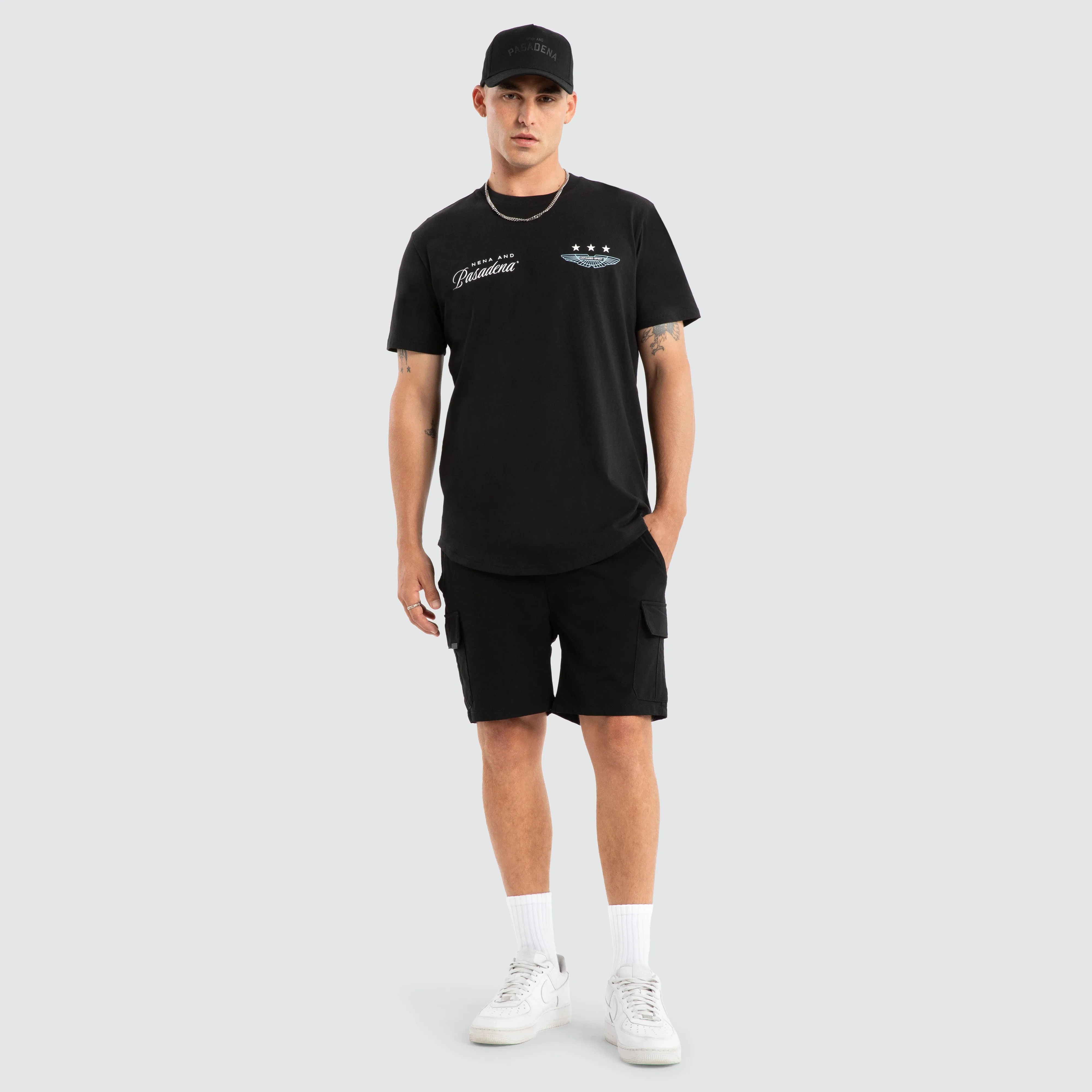 Pledge Dual Curved Tee Jet Black sold by Neverland product image thumbnail 2