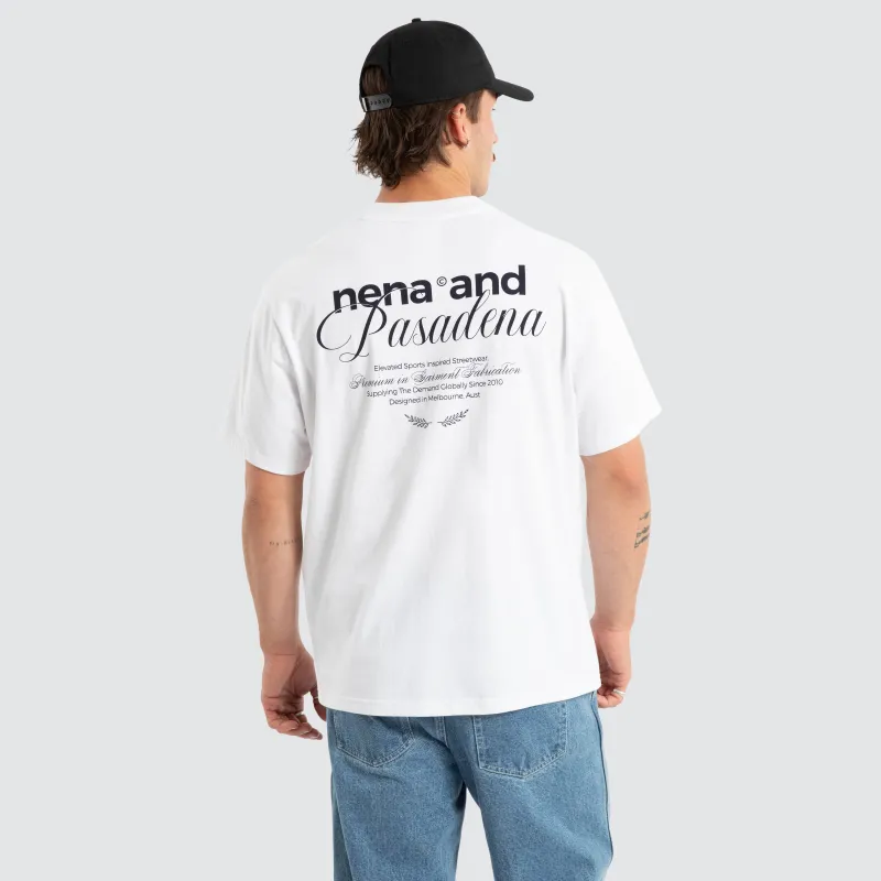 Written Classic Tee White sold by Neverland