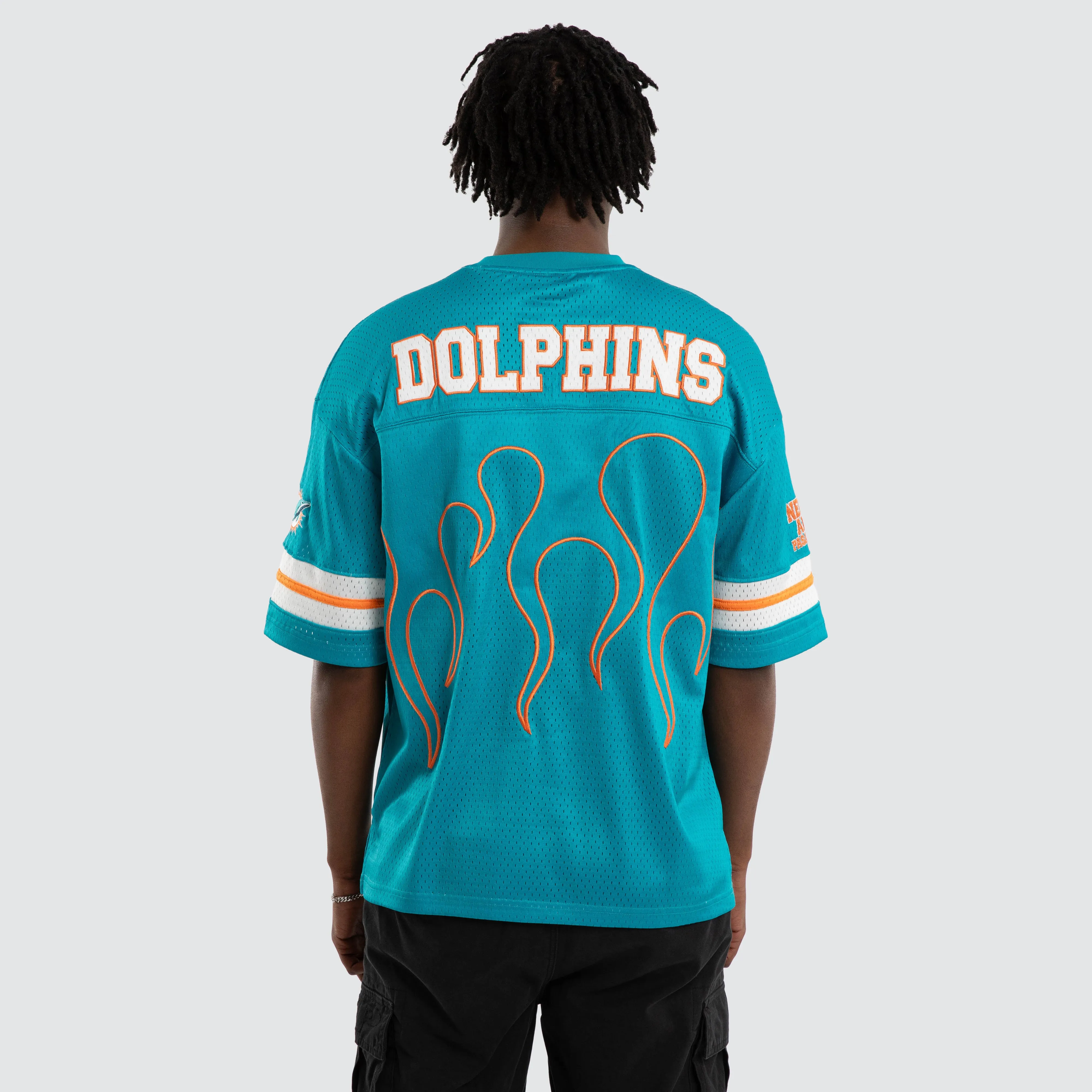 Miami Dolphins NFL Flame Tee Aqua sold by Neverland product image thumbnail 2