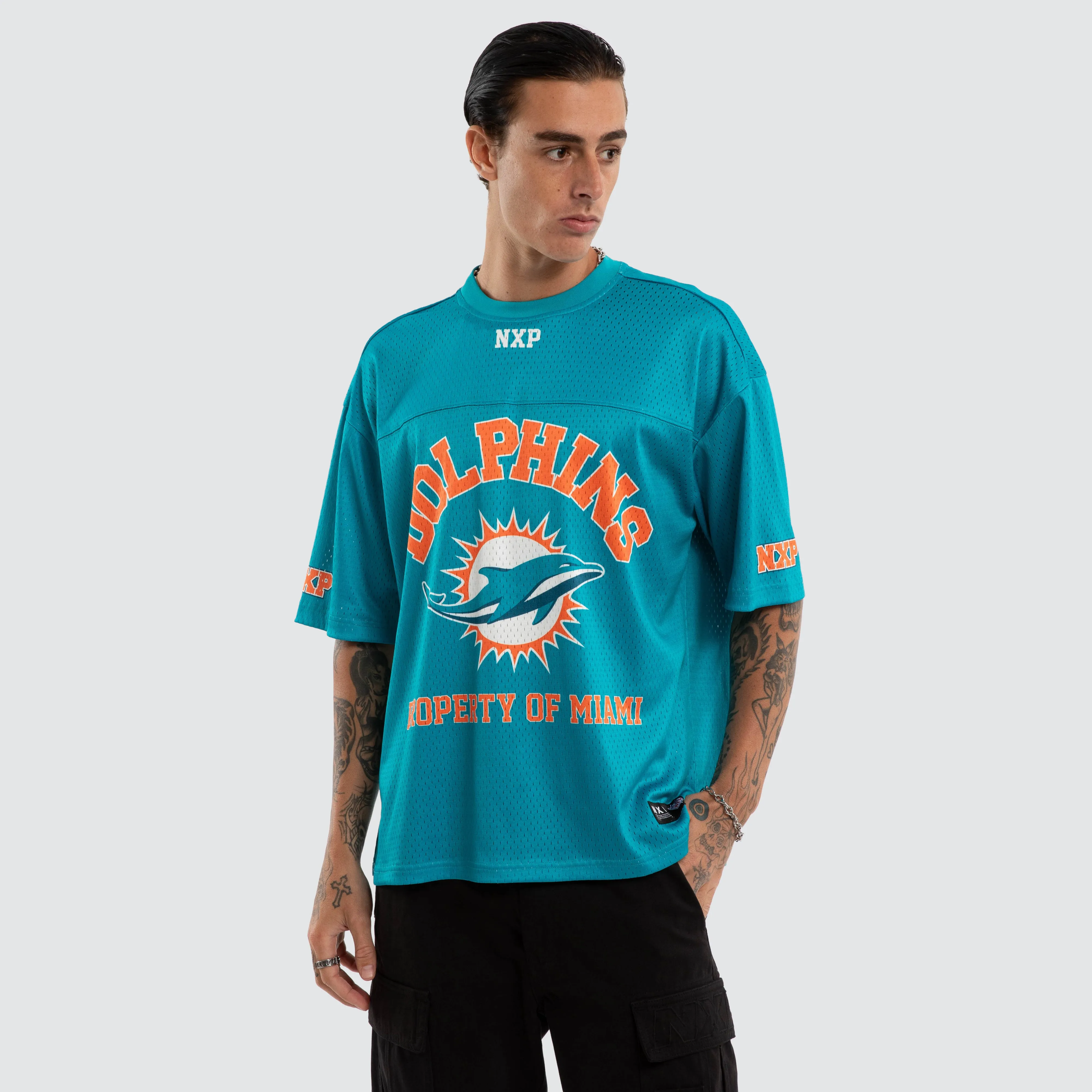 Miami Dolphins NFL Property Tee Aqua sold by Neverland
