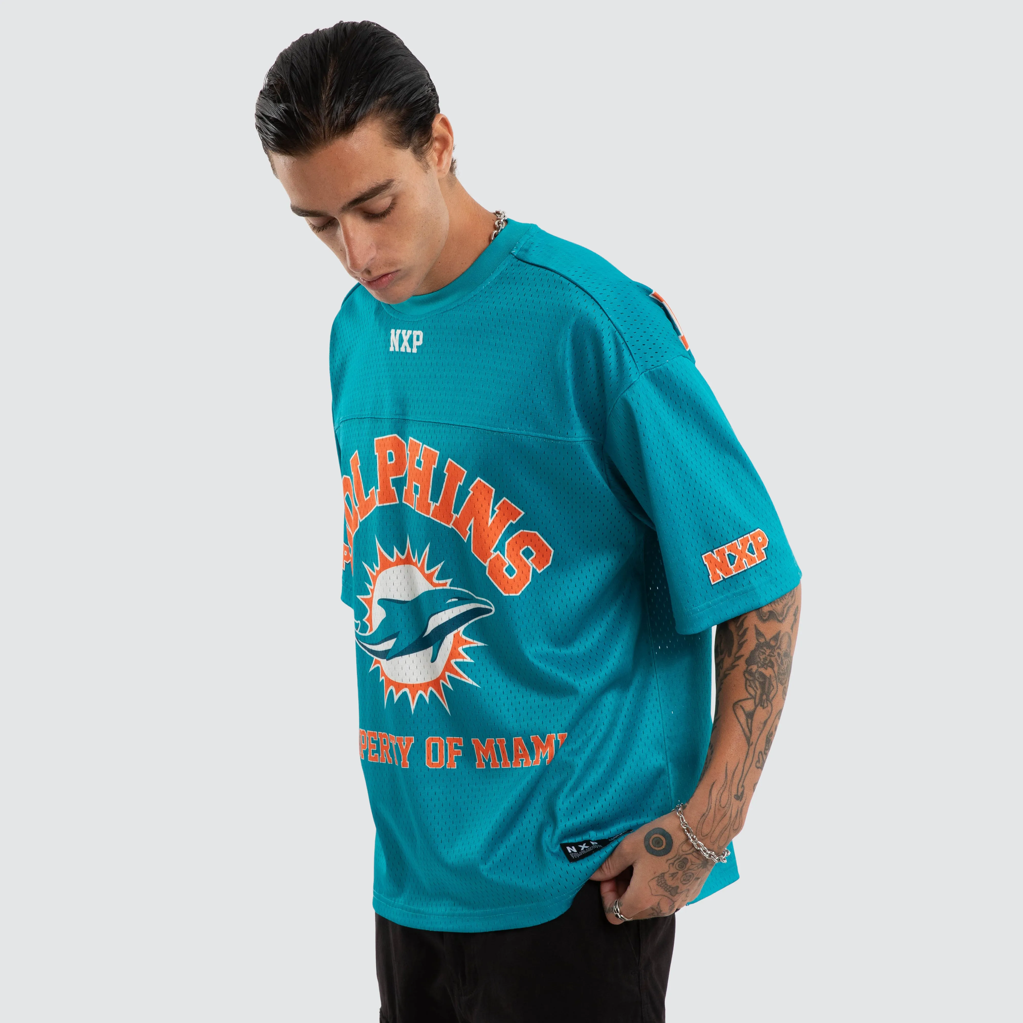 Miami Dolphins NFL Property Tee Aqua sold by Neverland product image thumbnail 4