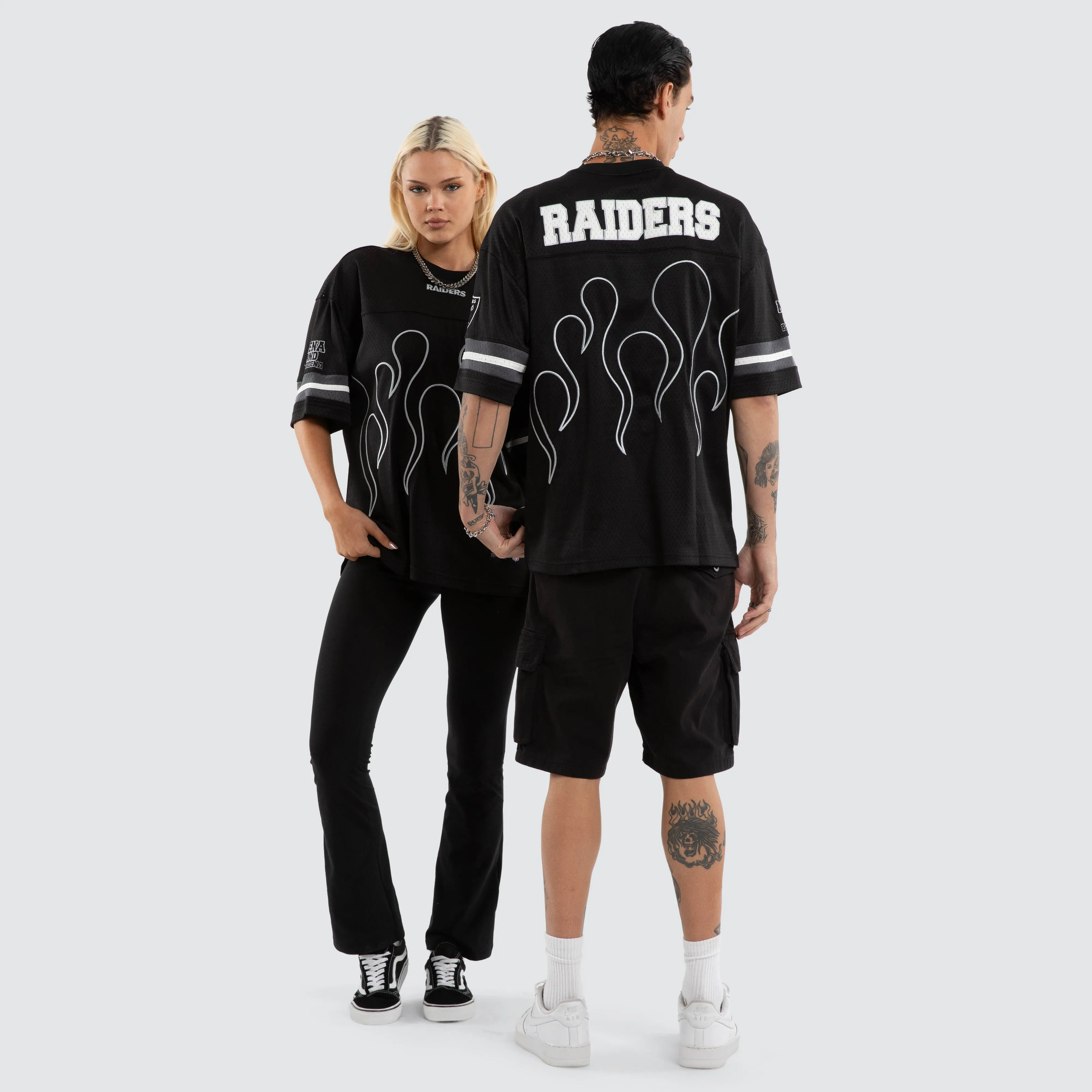 Las Vegas Raiders NFL Dark Flame Tee Jet Black sold by Neverland product image thumbnail 2