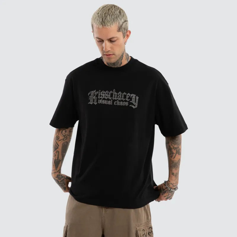 Scripture Street Tee Jet Black sold by Neverland