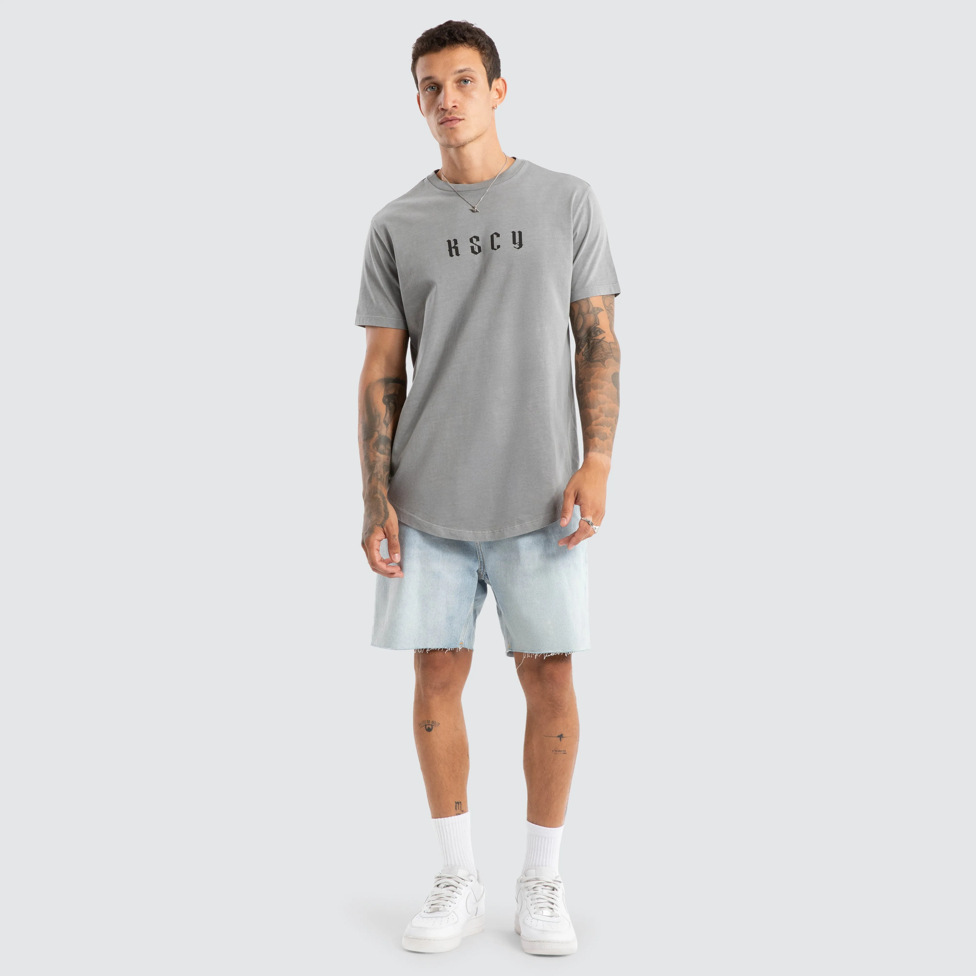Surplus Dual Curved Tee Pigment Frost Grey sold by Neverland product image thumbnail 2