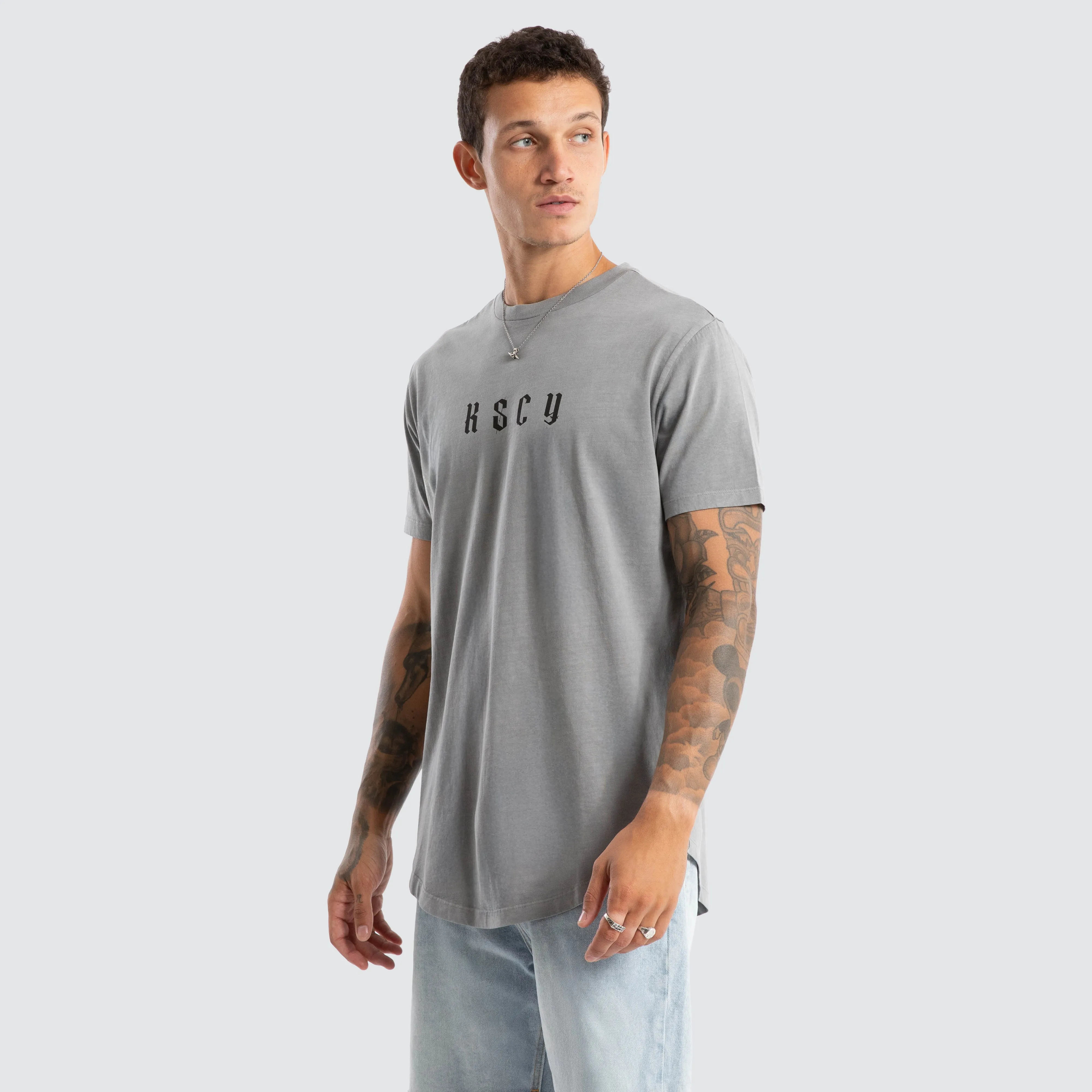 Surplus Dual Curved Tee Pigment Frost Grey sold by Neverland product image thumbnail 5
