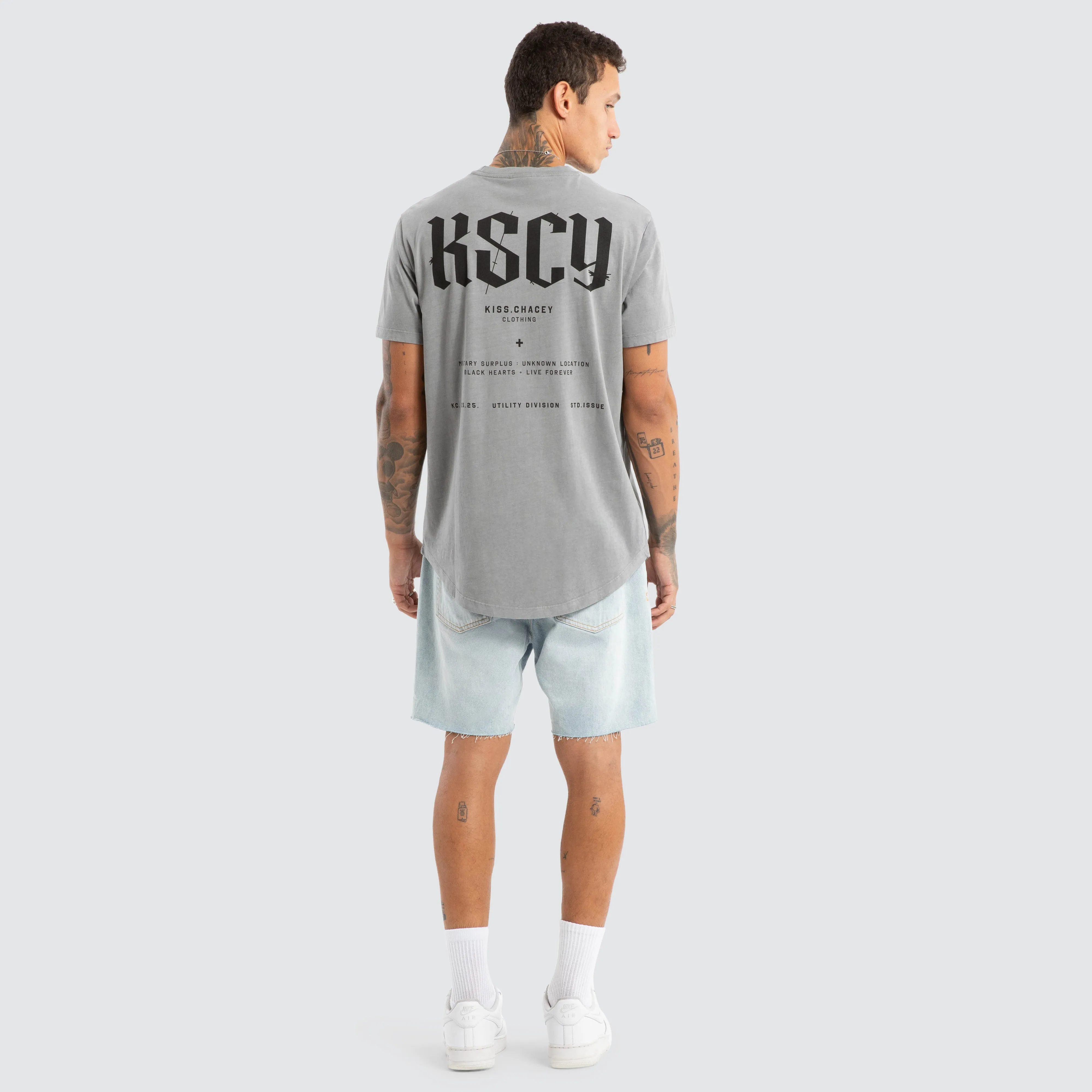 Surplus Dual Curved Tee Pigment Frost Grey sold by Neverland product image thumbnail 3