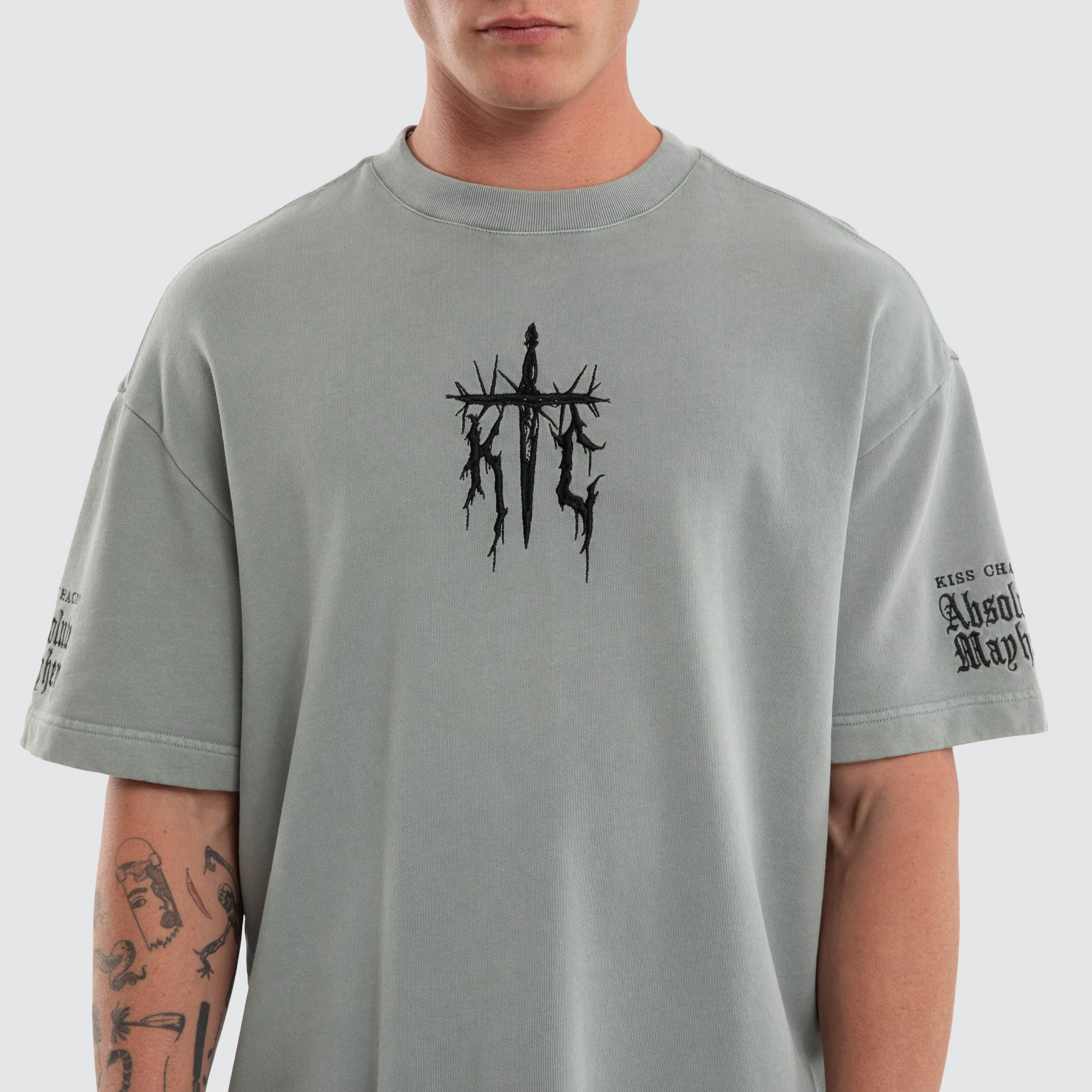 Absolute Loopback Street Tee Pigment Limestone sold by Neverland product image thumbnail 5