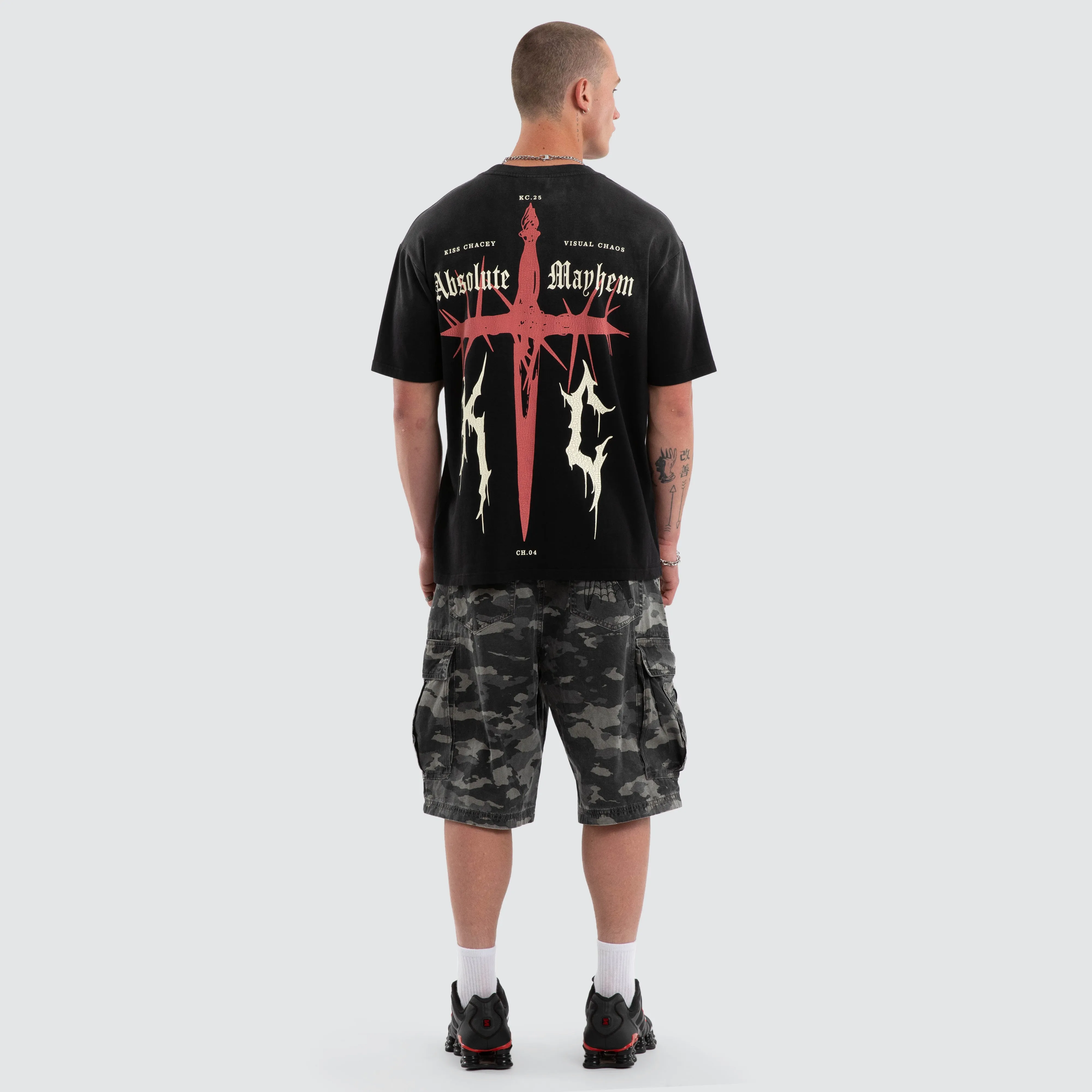 Mayhem Box Tee Sunbleached Black sold by Neverland product image thumbnail 3