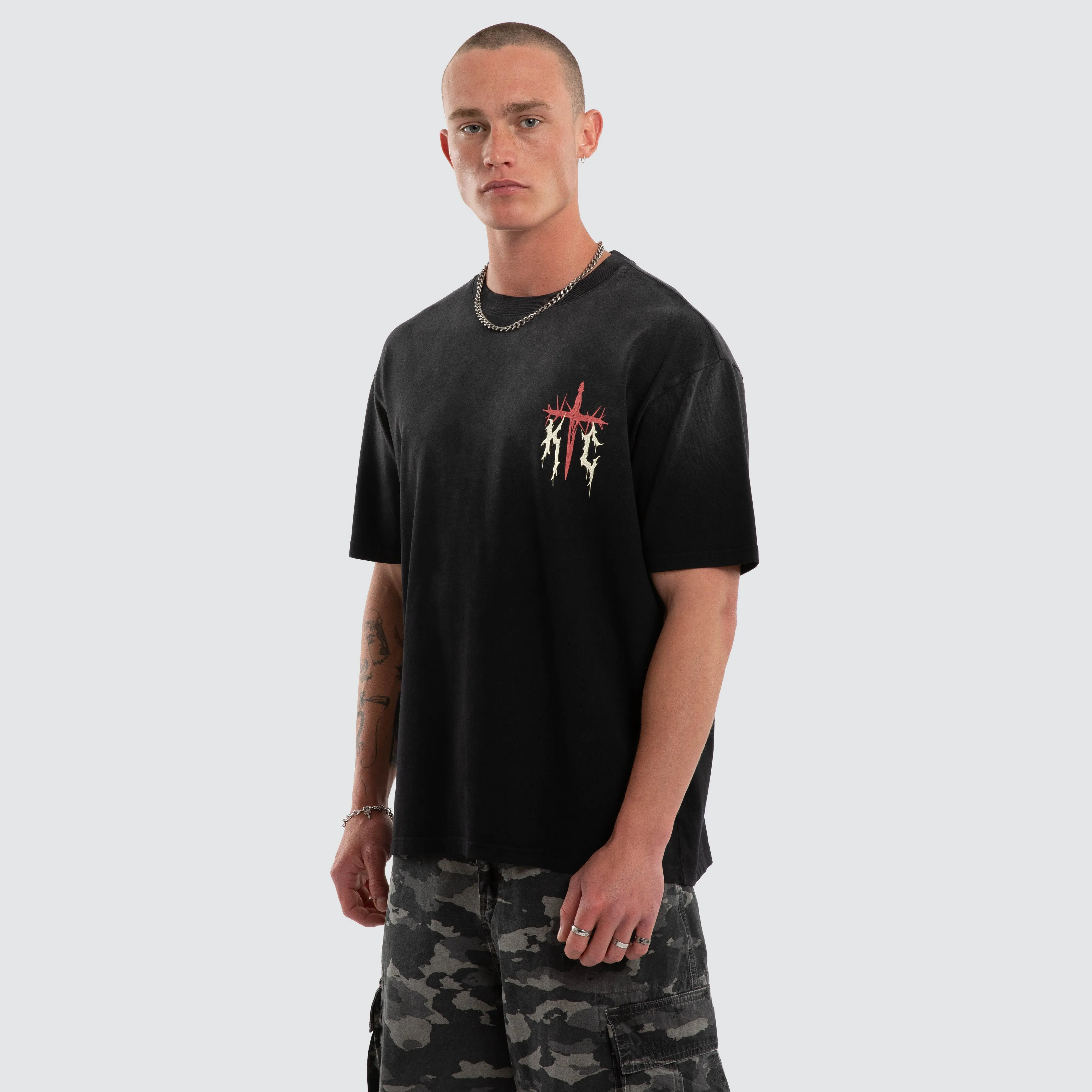 Mayhem Box Tee Sunbleached Black sold by Neverland product image thumbnail 4