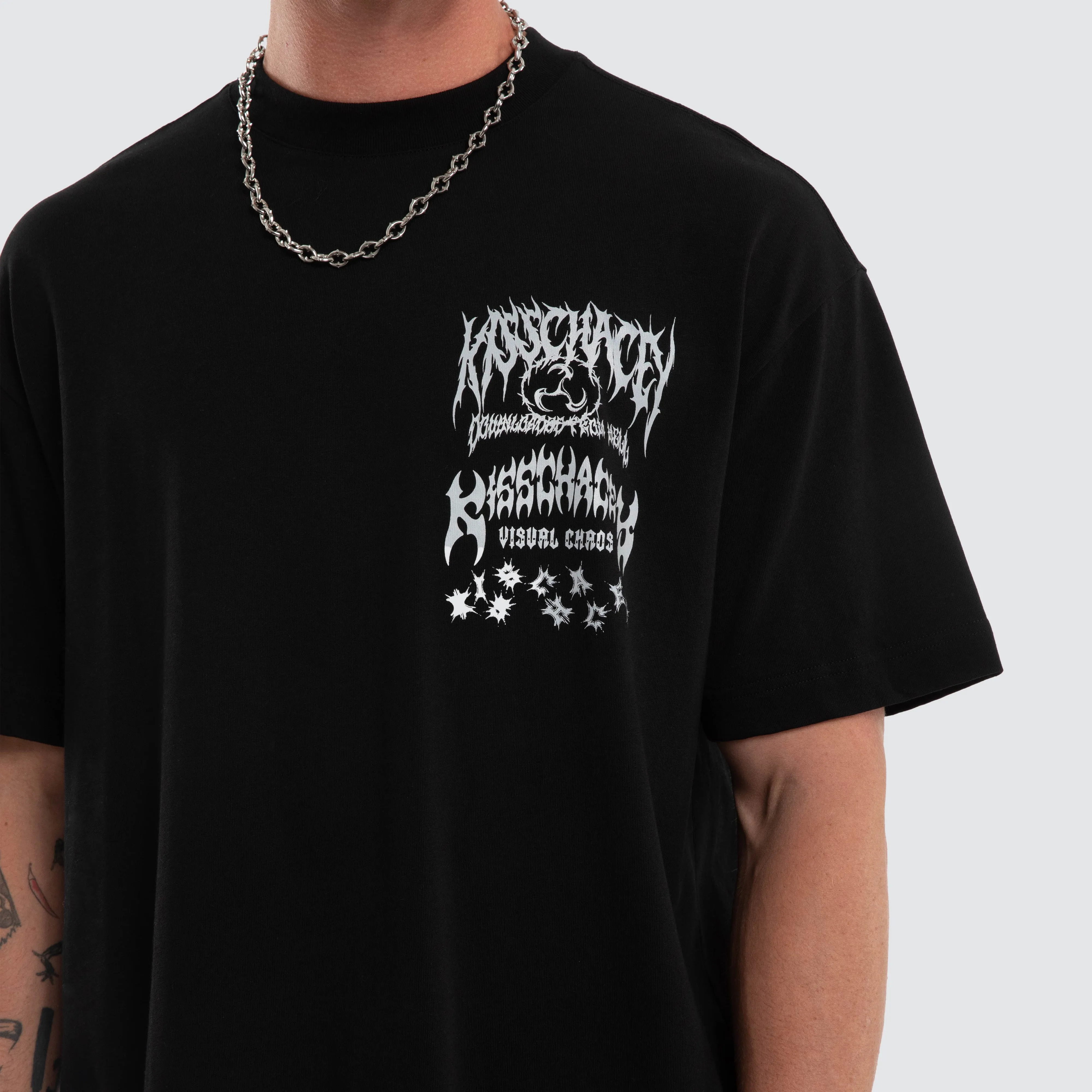 Astra Street Tee Jet Black sold by Neverland product image thumbnail 4