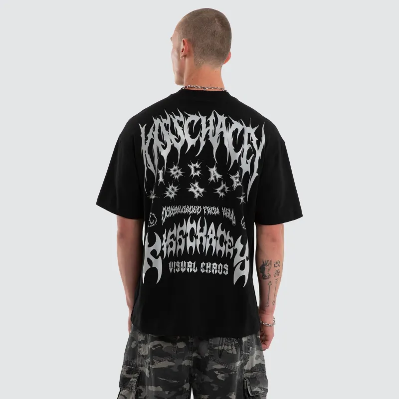 Astra Street Tee Jet Black sold by Neverland