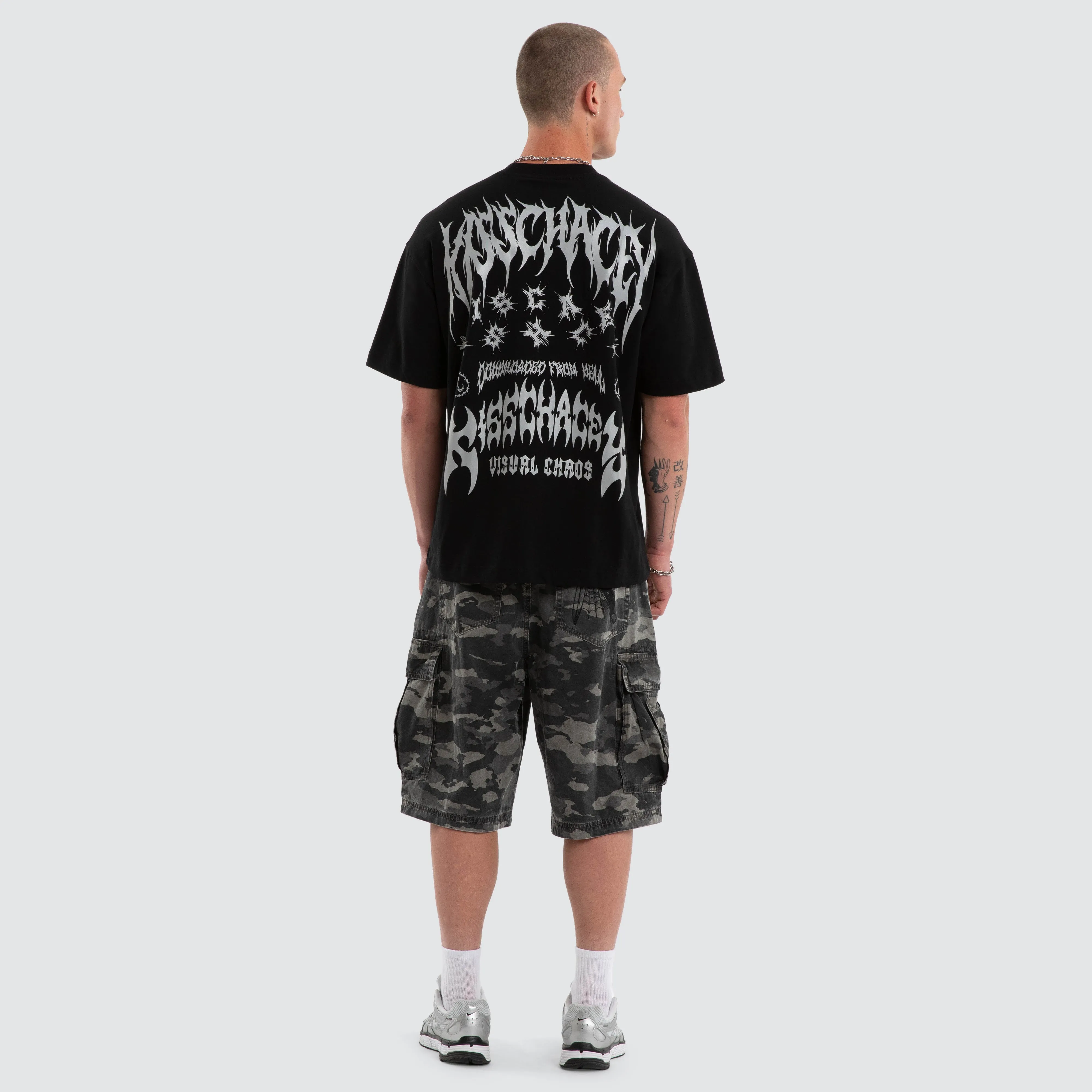 Astra Street Tee Jet Black sold by Neverland product image thumbnail 5