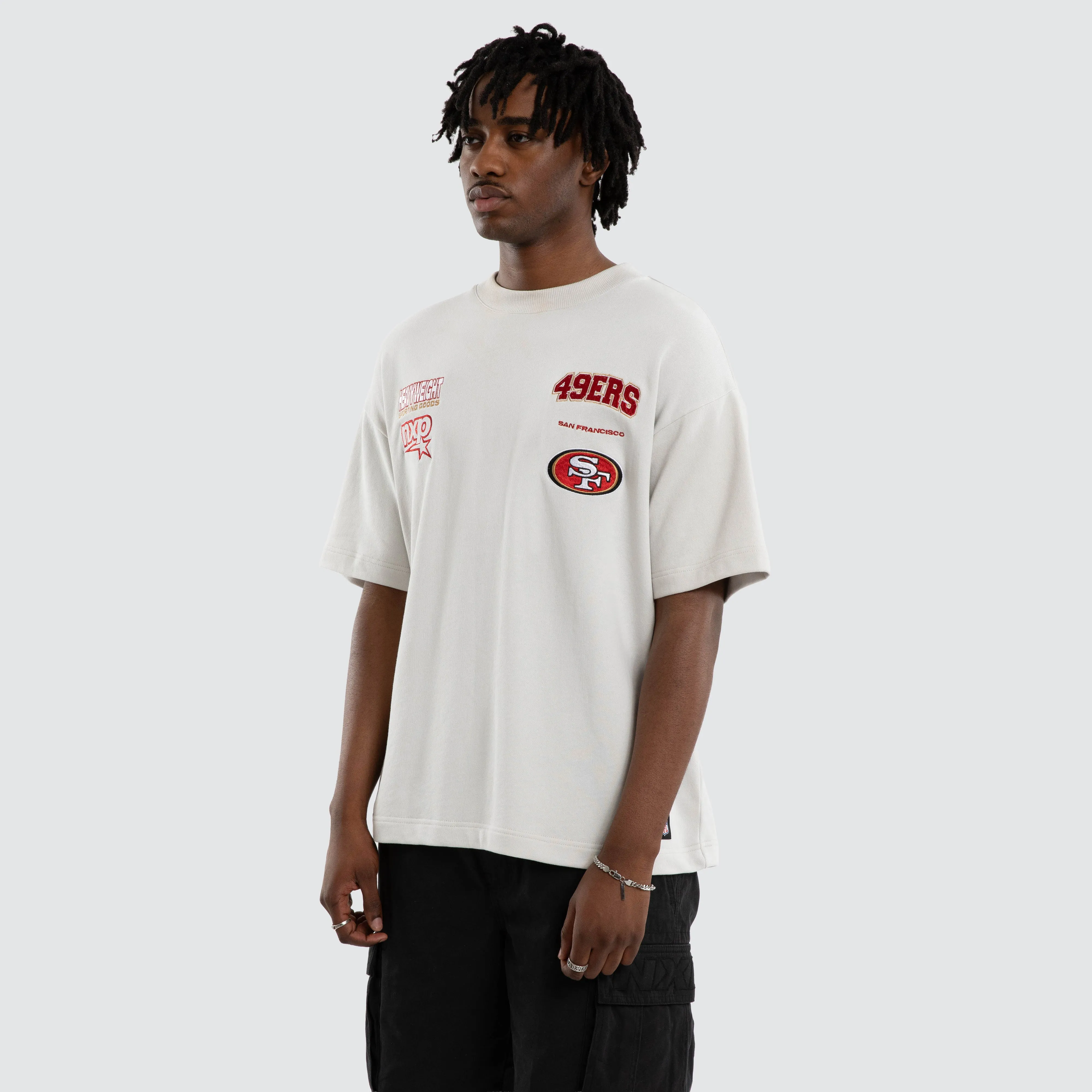 San Francisco 49ers NFL Surround Tee Glacier Grey sold by Neverland product image thumbnail 5