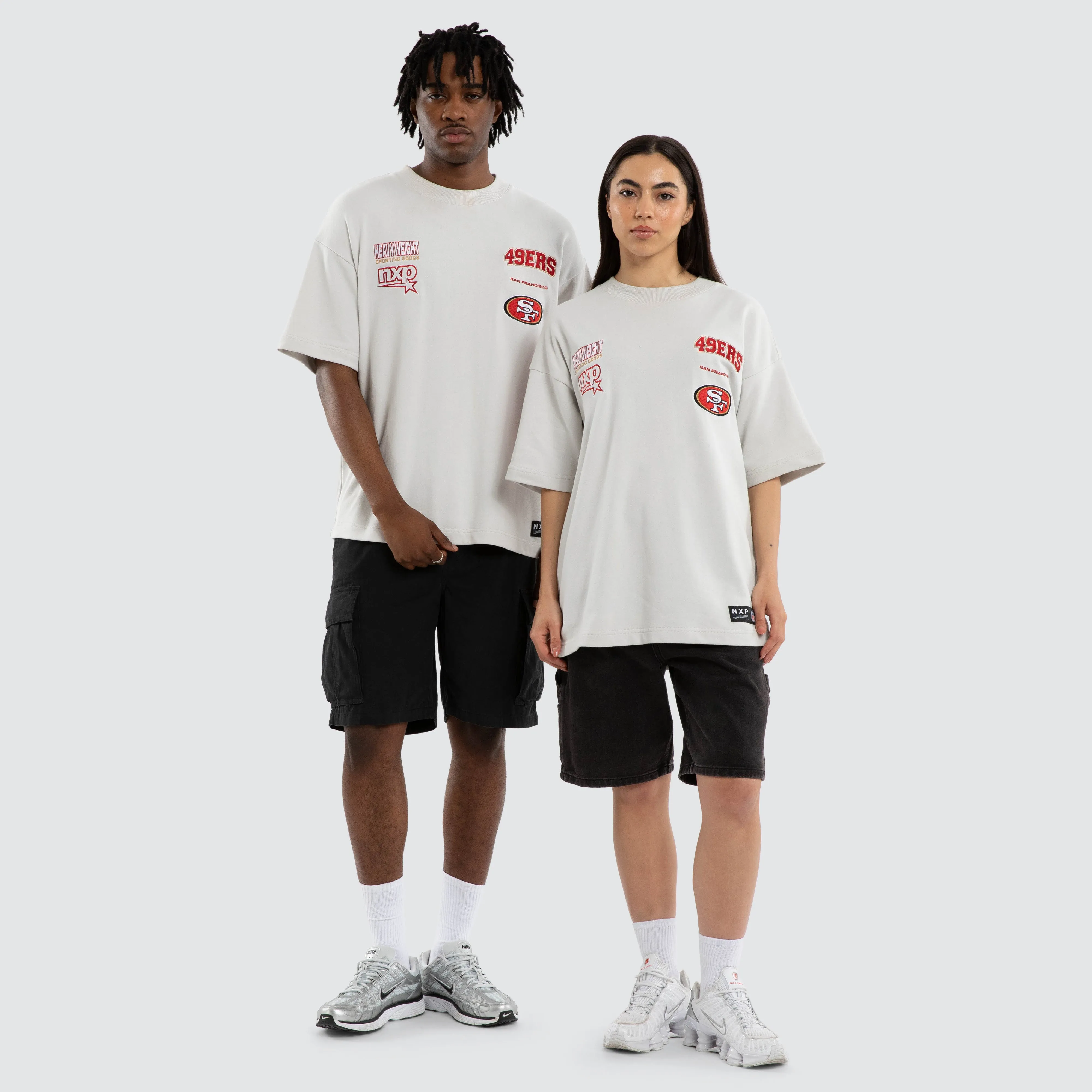 San Francisco 49ers NFL Surround Tee Glacier Grey sold by Neverland product image thumbnail 3