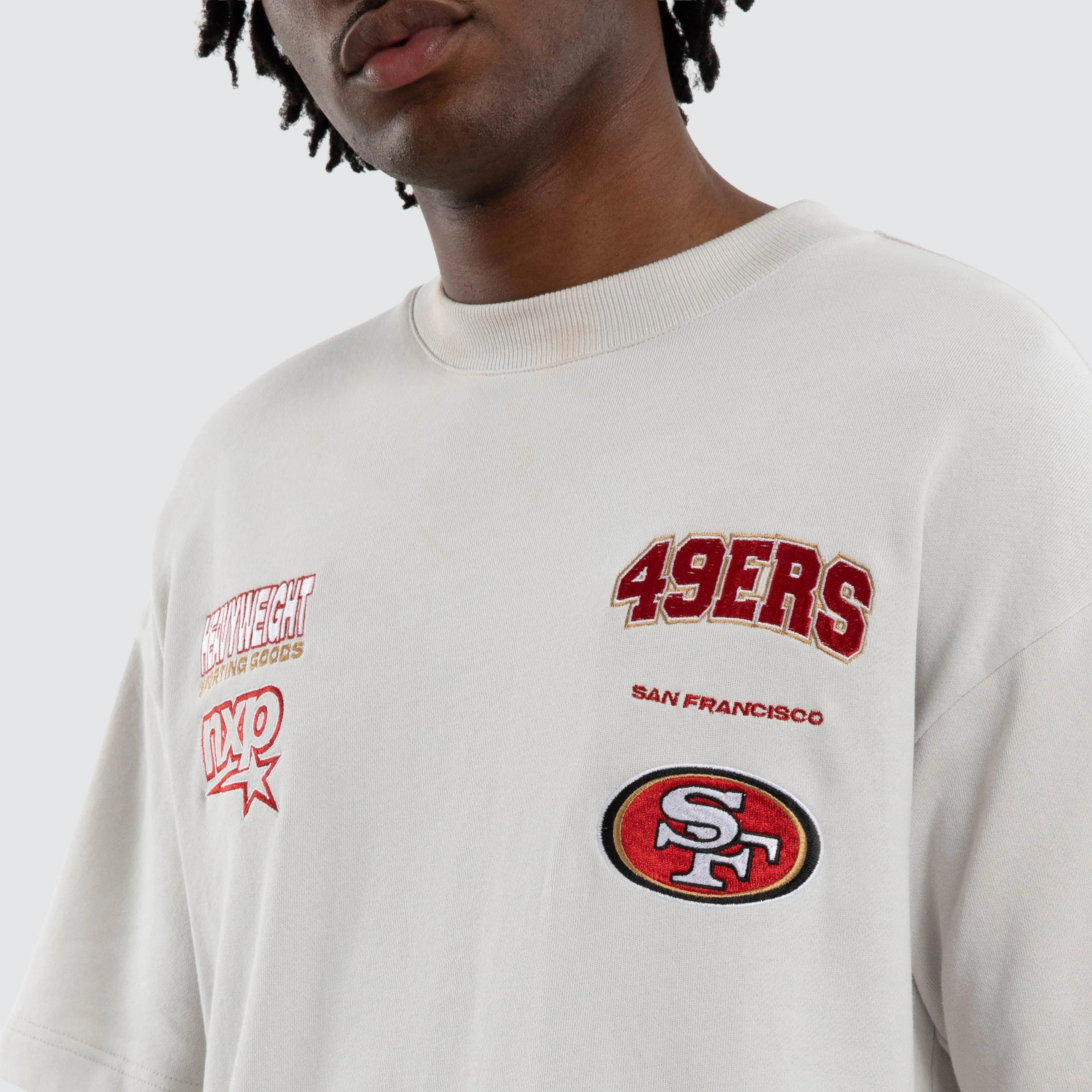 San Francisco 49ers NFL Surround Tee Glacier Grey sold by Neverland product image thumbnail 4