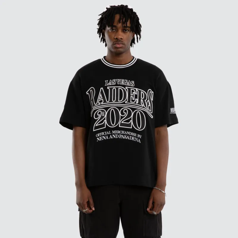 Las Vegas Raiders NFL Game Tee Jet Black sold by Neverland
