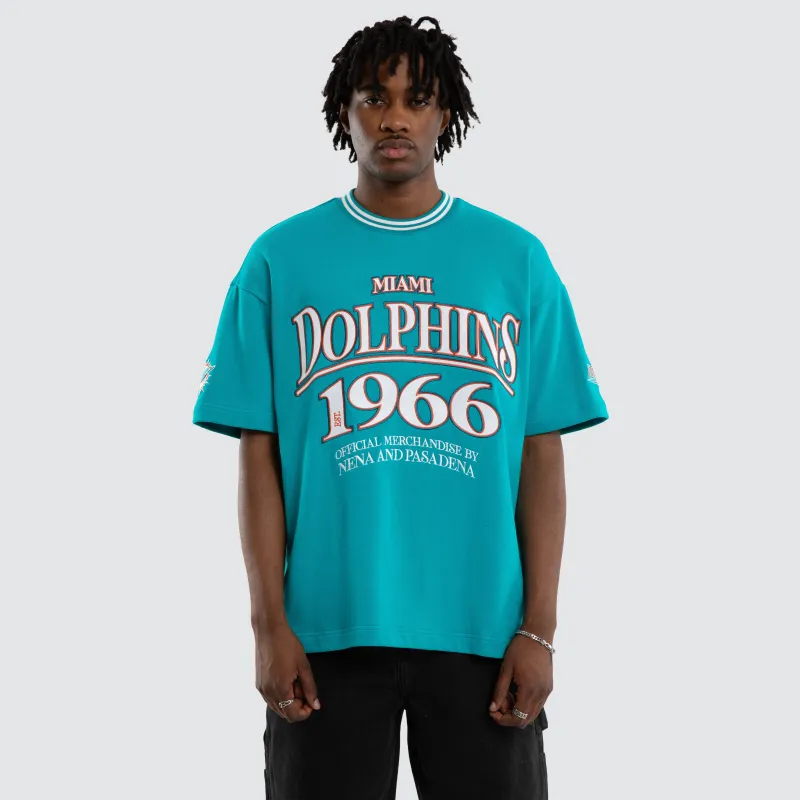 Miami Dolphins NFL Game Tee Aqua sold by Neverland