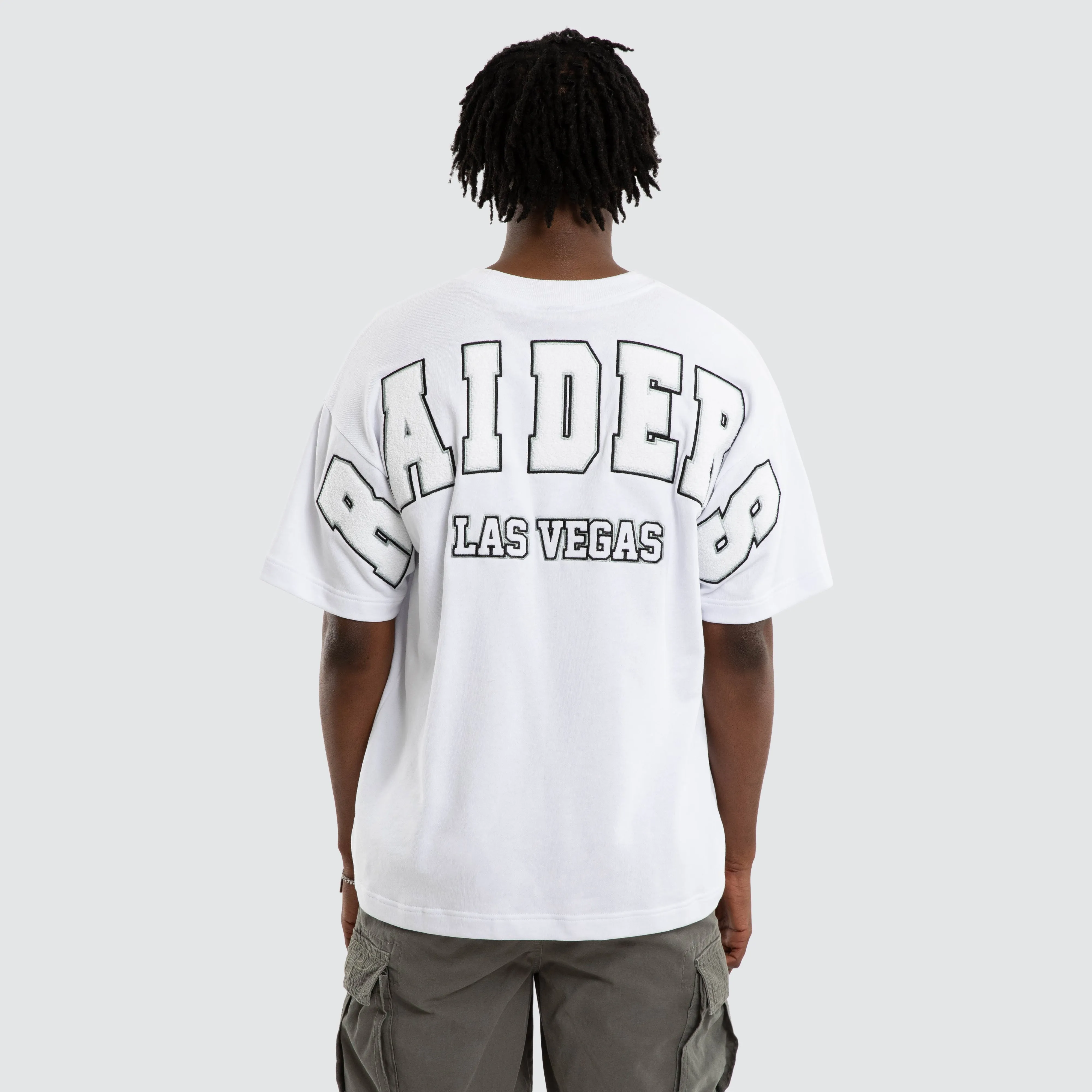 Las Vegas Raiders NFL Surround Tee Optical White sold by Neverland product image thumbnail 2
