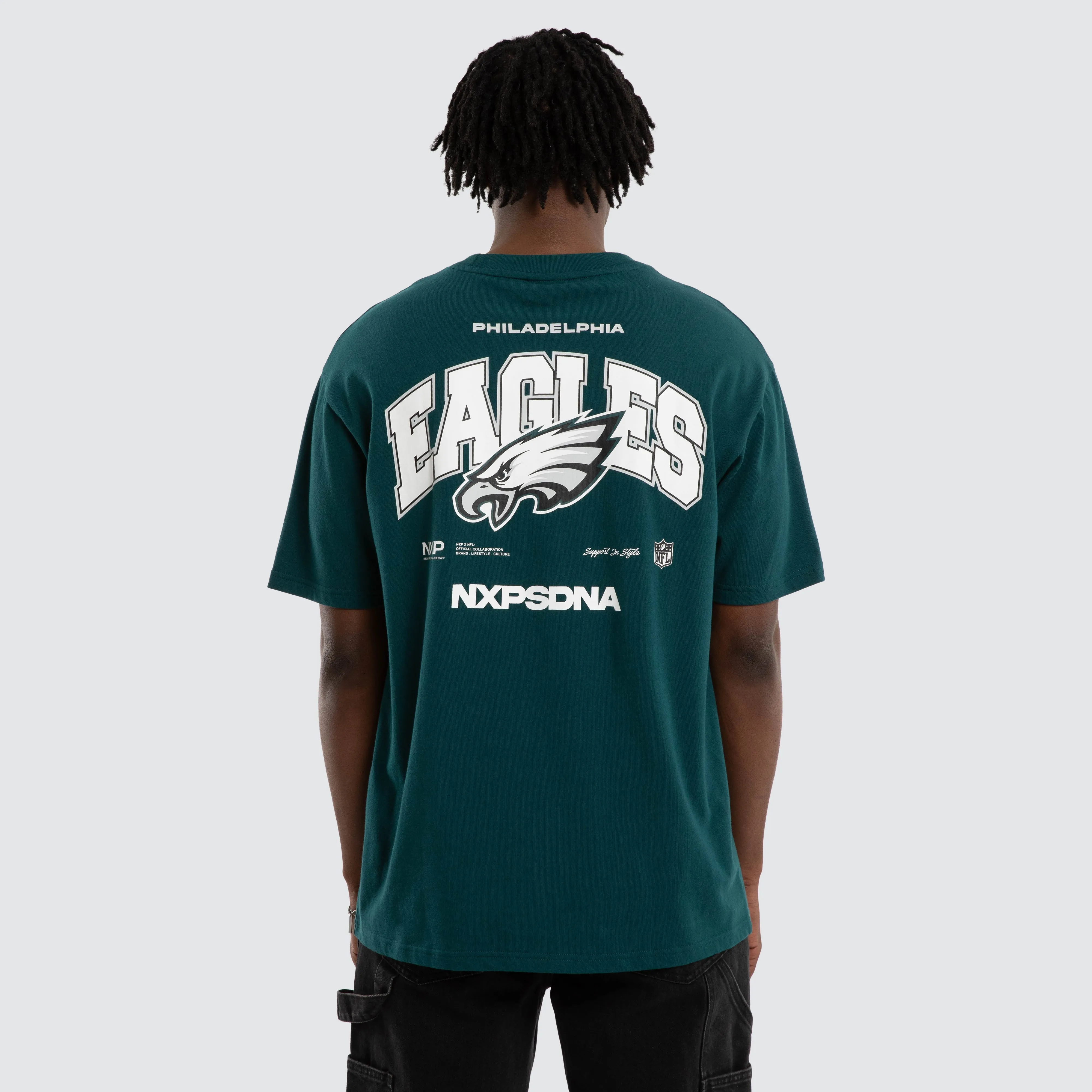 Philadelphia Eagles NFL Driven Tee Midnight Green sold by Neverland product image thumbnail 2