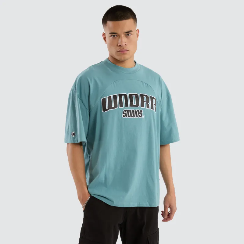 Limitz Panel Club Tee Blue sold by Neverland