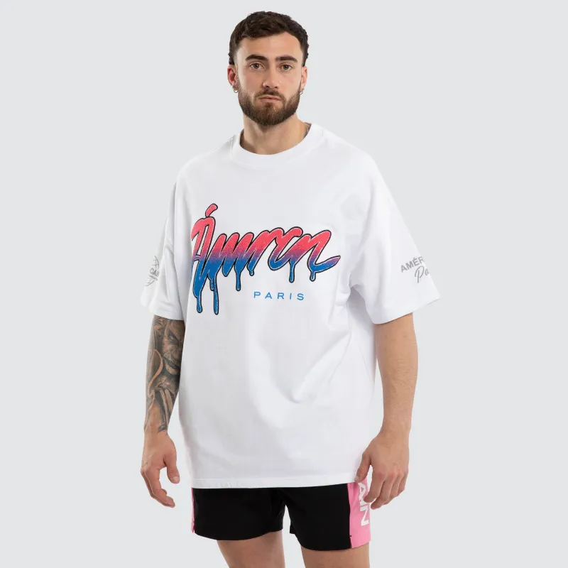 Winner Winner Loopback Tee White sold by Neverland