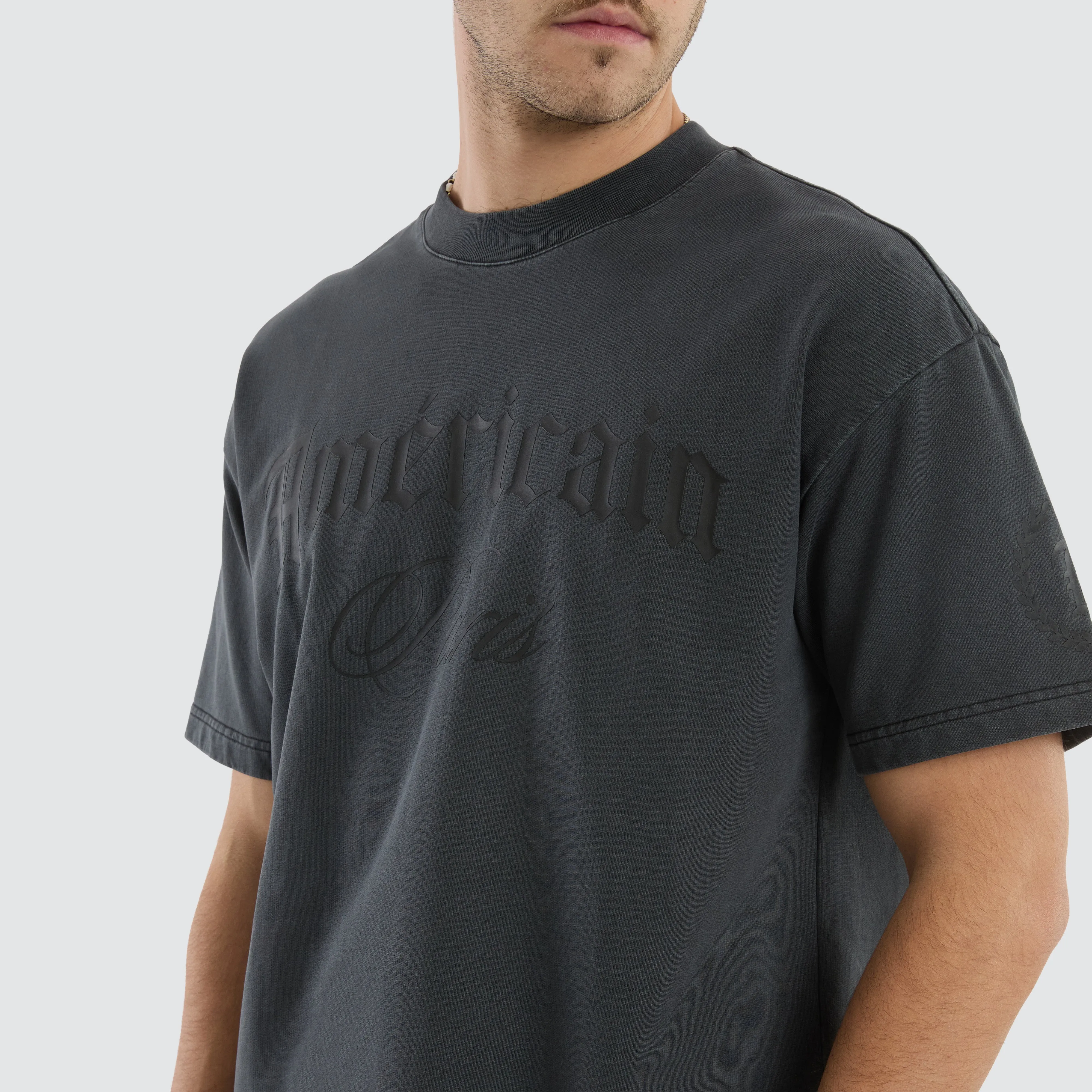 Imperial Loopback Heavy Tee Pigment Black sold by Neverland product image thumbnail 5