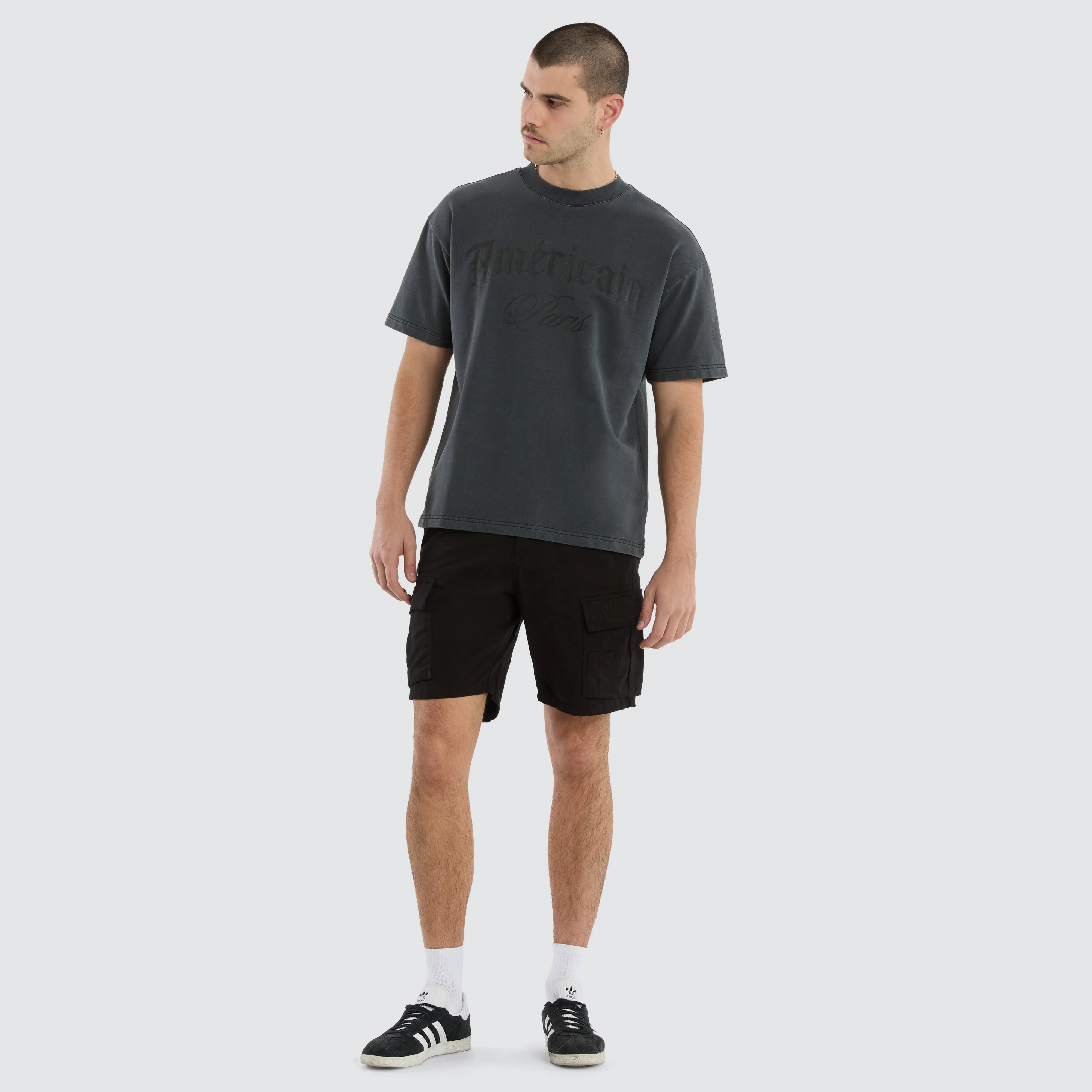 Imperial Loopback Heavy Tee Pigment Black sold by Neverland product image thumbnail 3