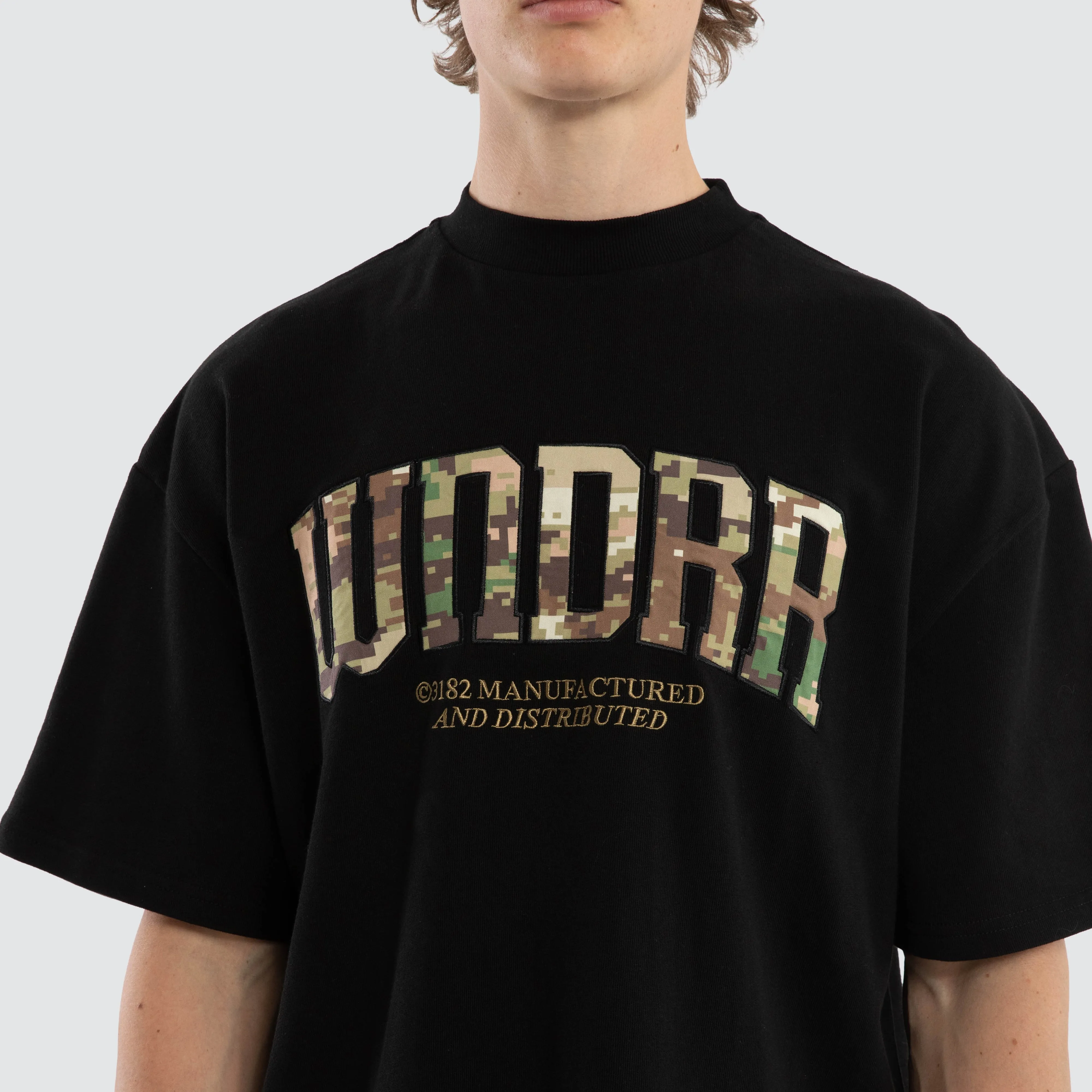 Protocol Heavy Weight Tee Black sold by Neverland product image thumbnail 3