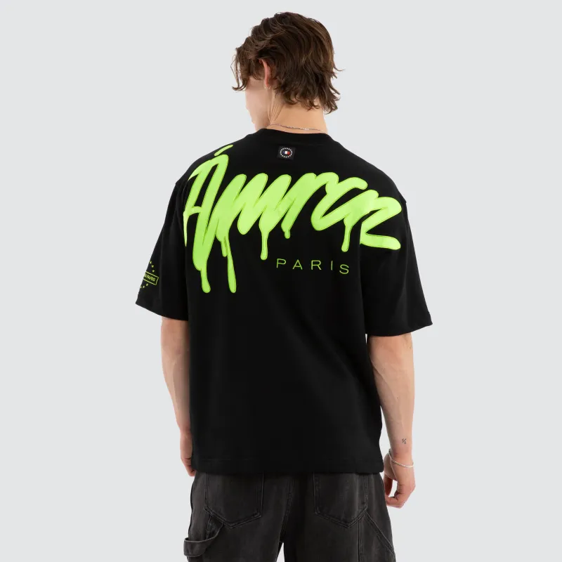 Idol Box Fit Tee Jet Black sold by Neverland