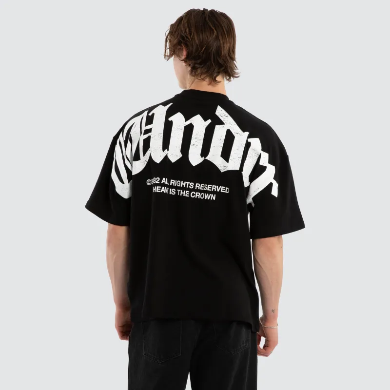 Revival Heavy Weight Tee Black sold by Neverland