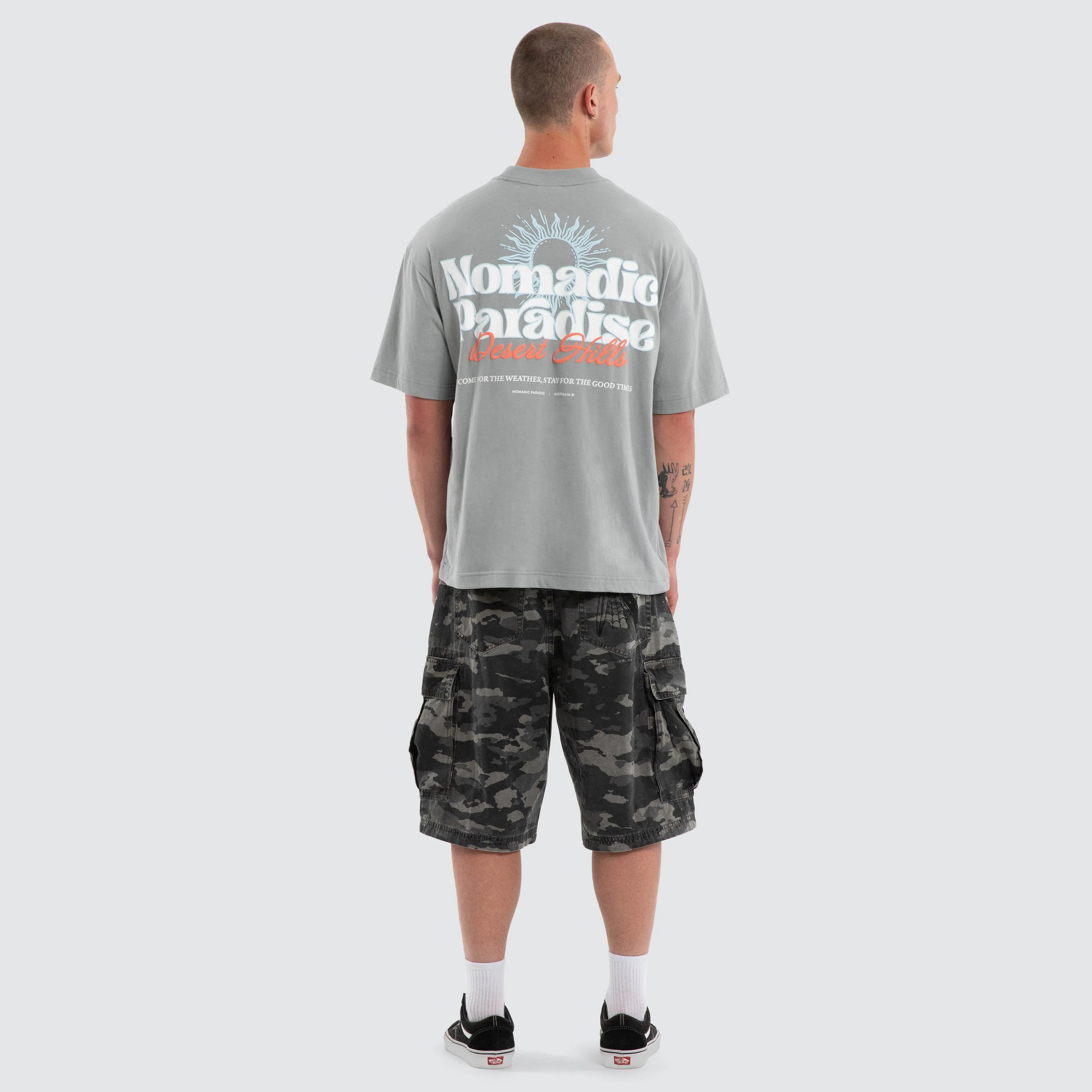 Weatherman Street Tee Neutral Grey sold by Neverland product image thumbnail 5