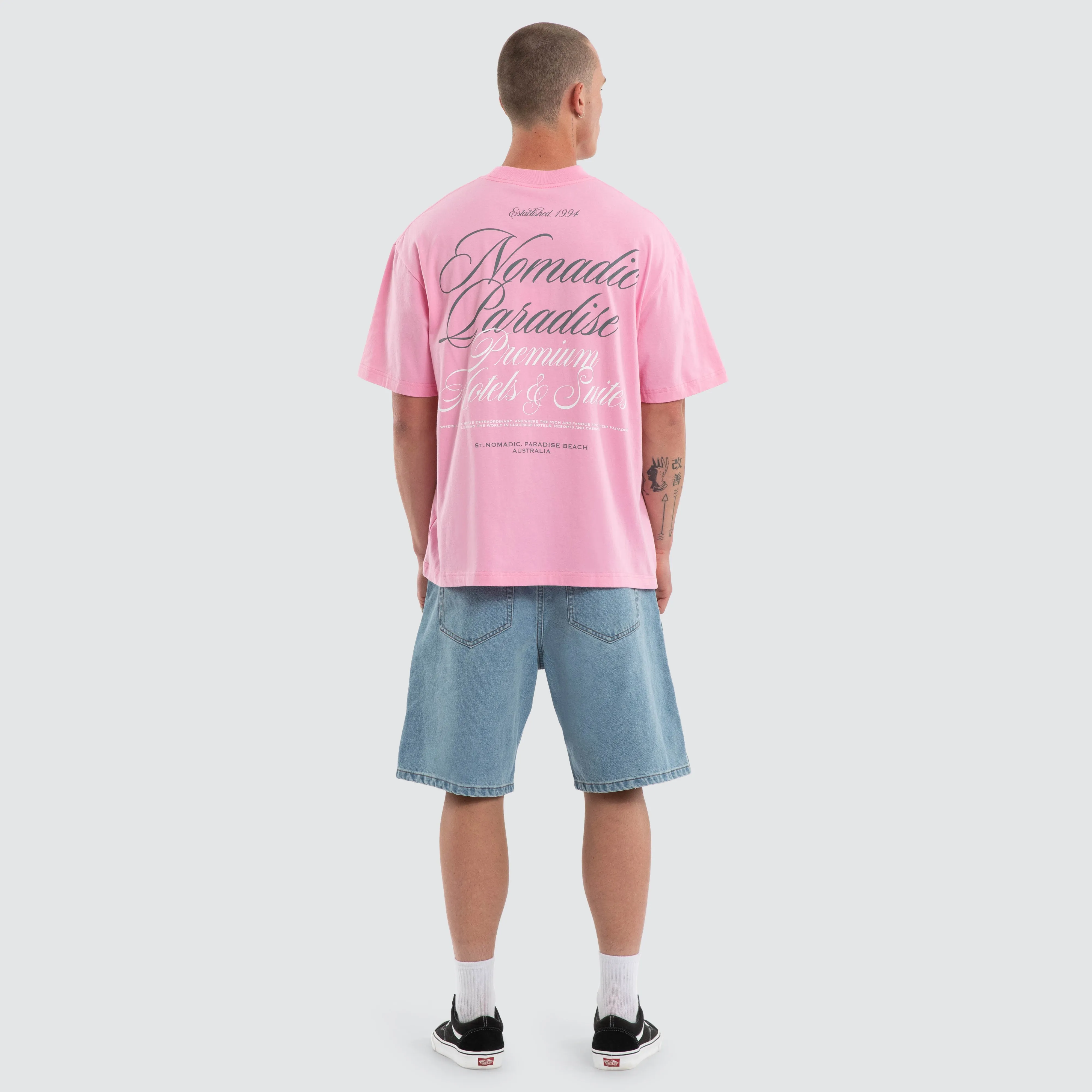 Suites Street Tee in Pink sold by Neverland product image thumbnail 5