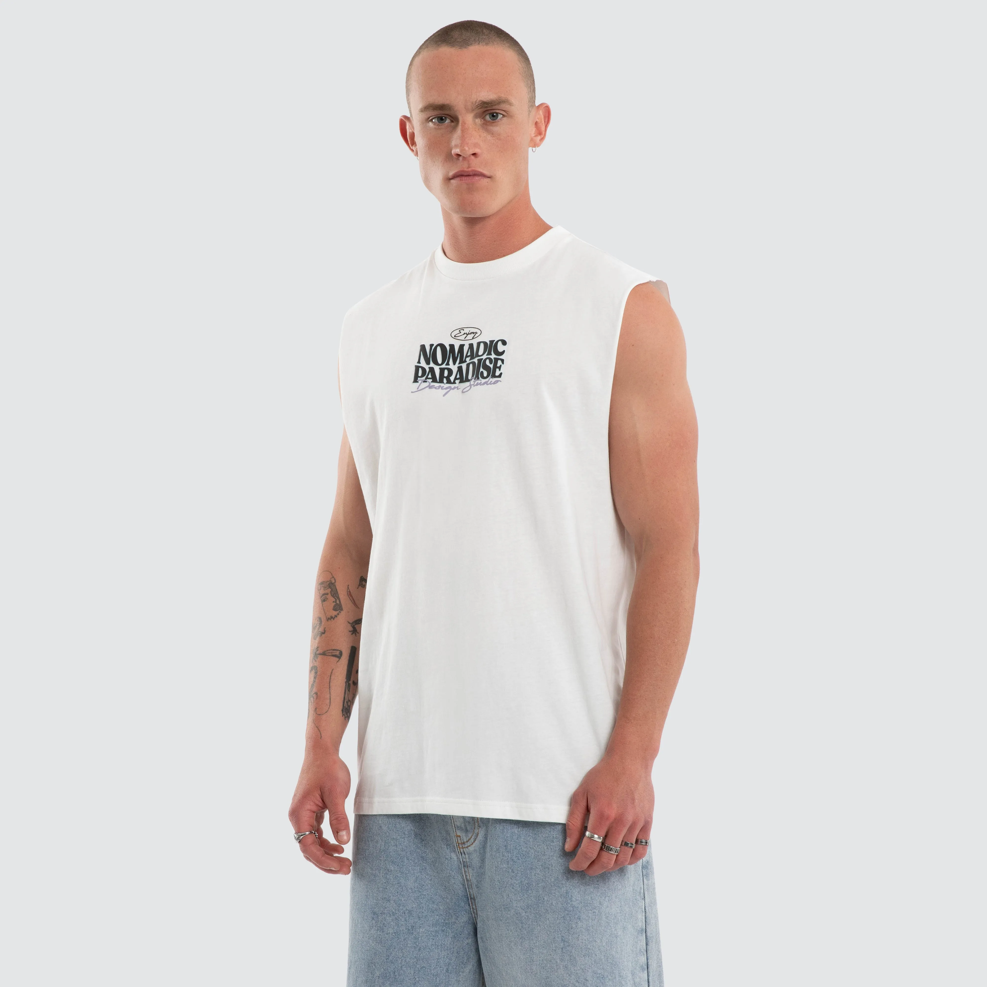 Enjoy Relaxed Muscle Natural White sold by Neverland product image thumbnail 3