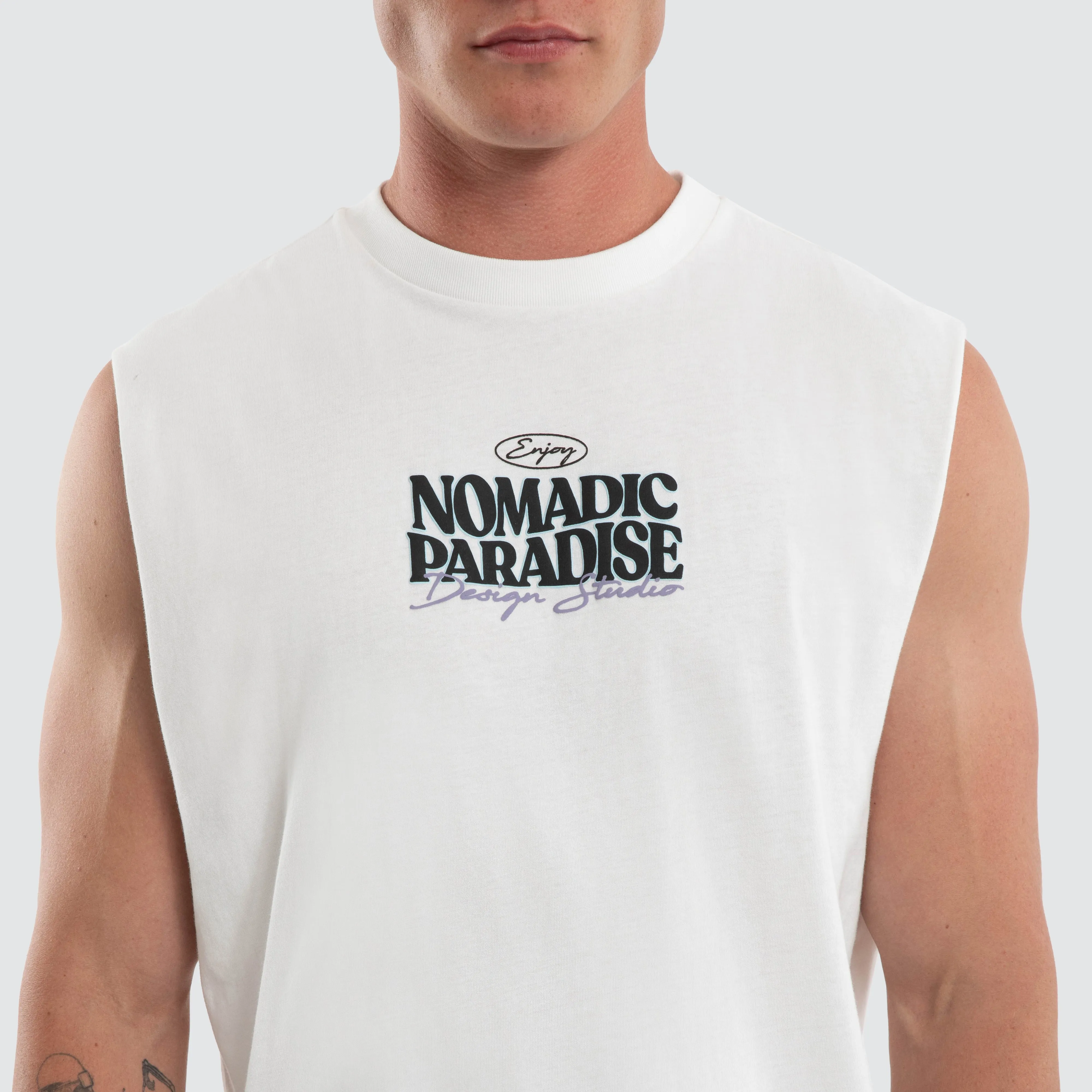 Enjoy Relaxed Muscle Natural White sold by Neverland product image thumbnail 4