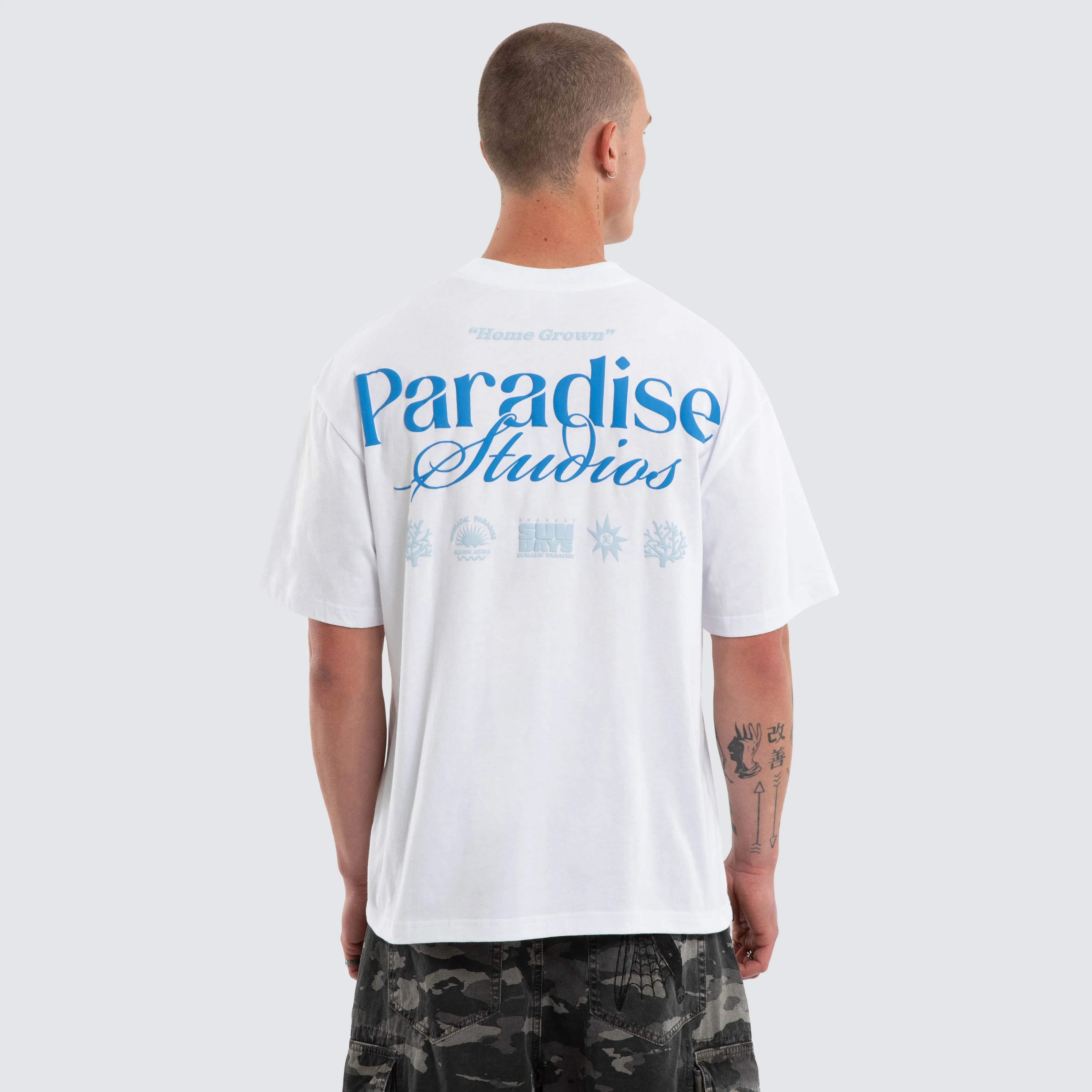 Coasta Street Tee Optical White sold by Neverland