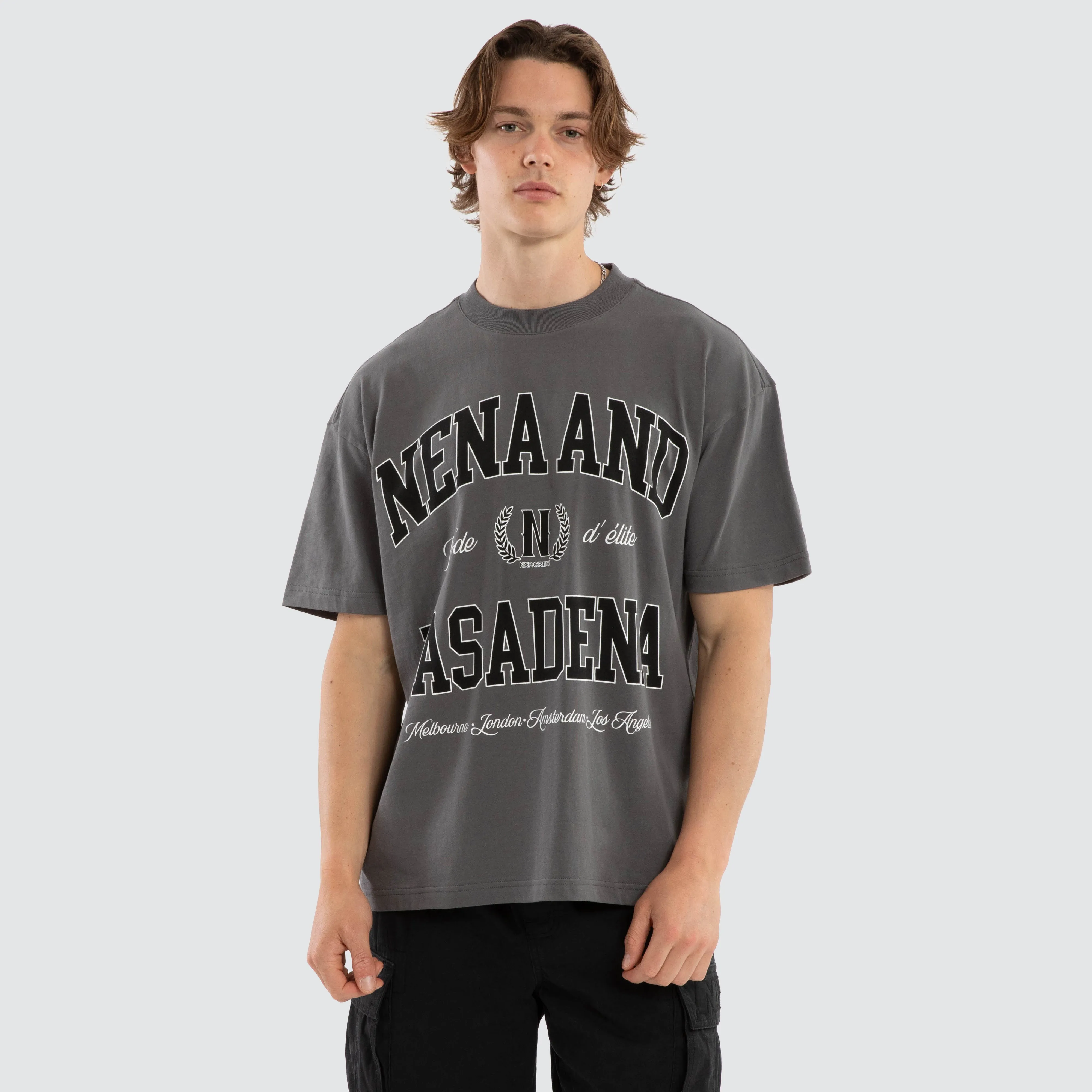 Dominance Raptor Tee Charcoal sold by Neverland