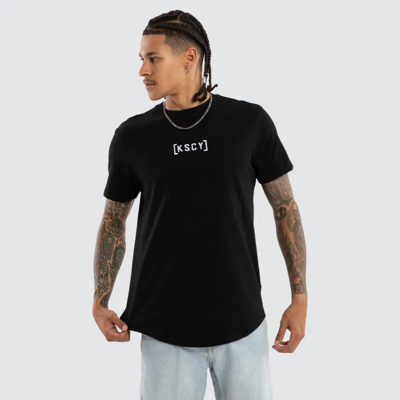 Pronto Dual Curved Tee Jet Black sold by Neverland