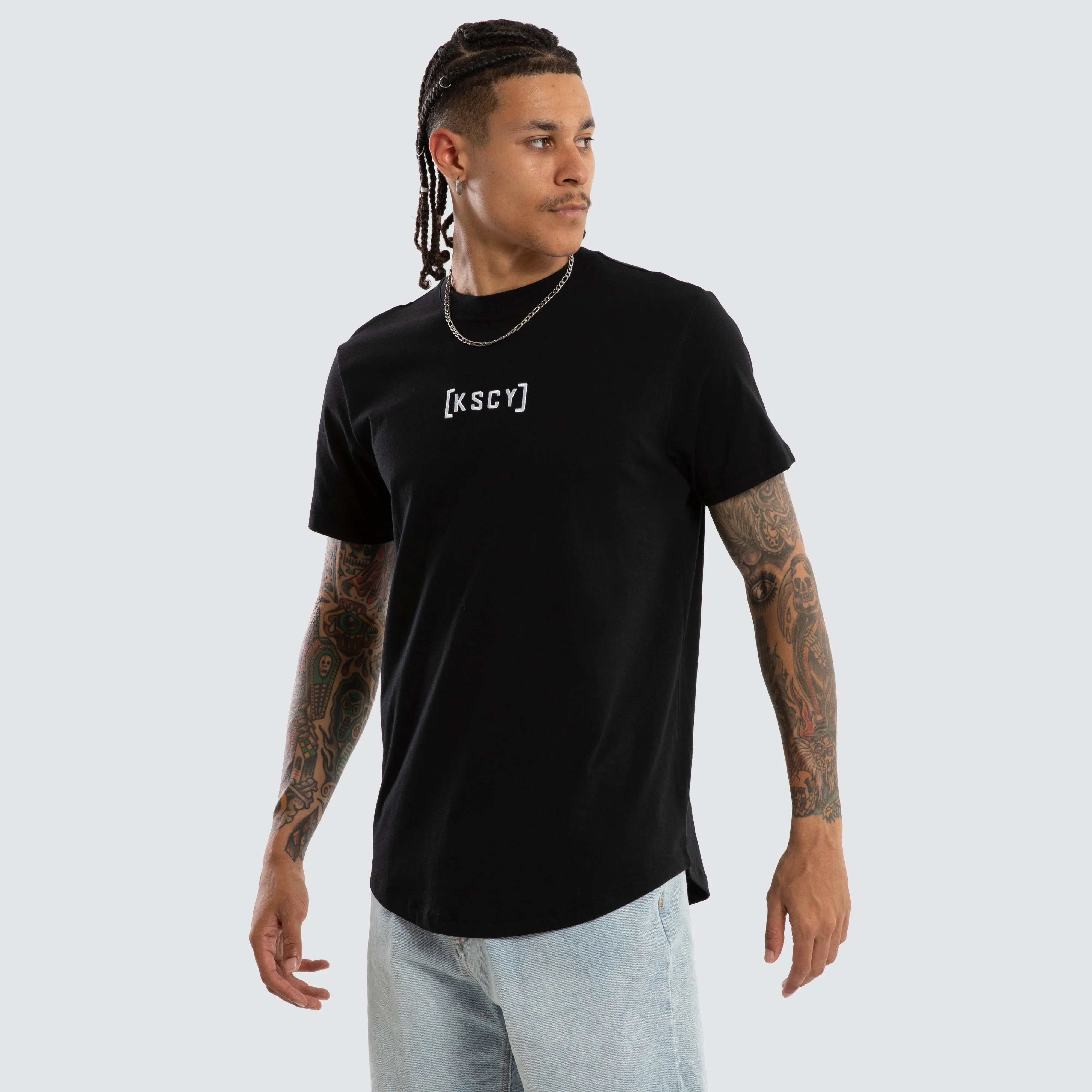Pronto Dual Curved Tee Jet Black sold by Neverland product image thumbnail 5