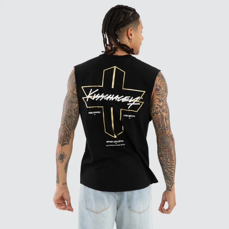 Forever Dual Curved Muscle Jet Black sold by Neverland