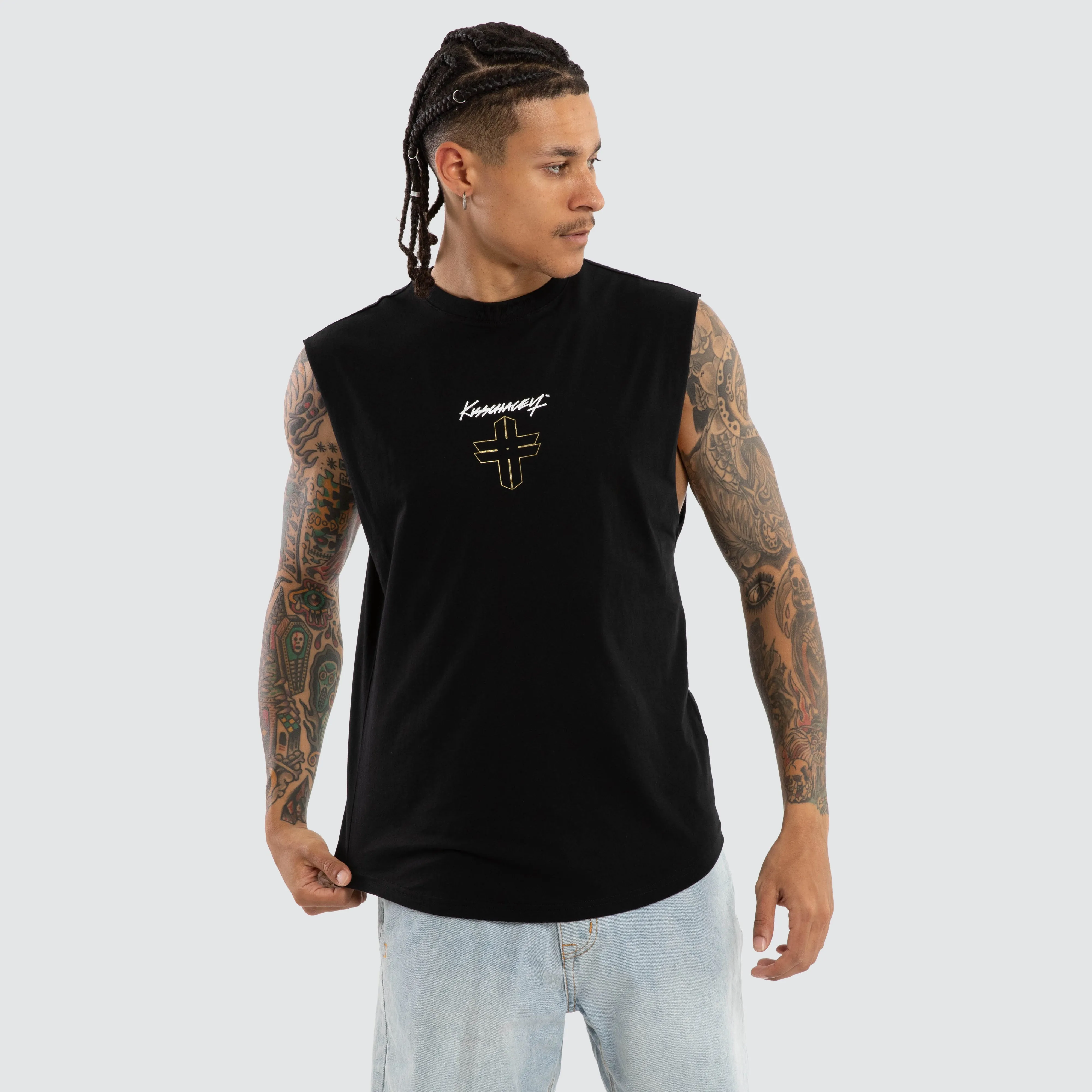 Forever Dual Curved Muscle Jet Black sold by Neverland product image thumbnail 3