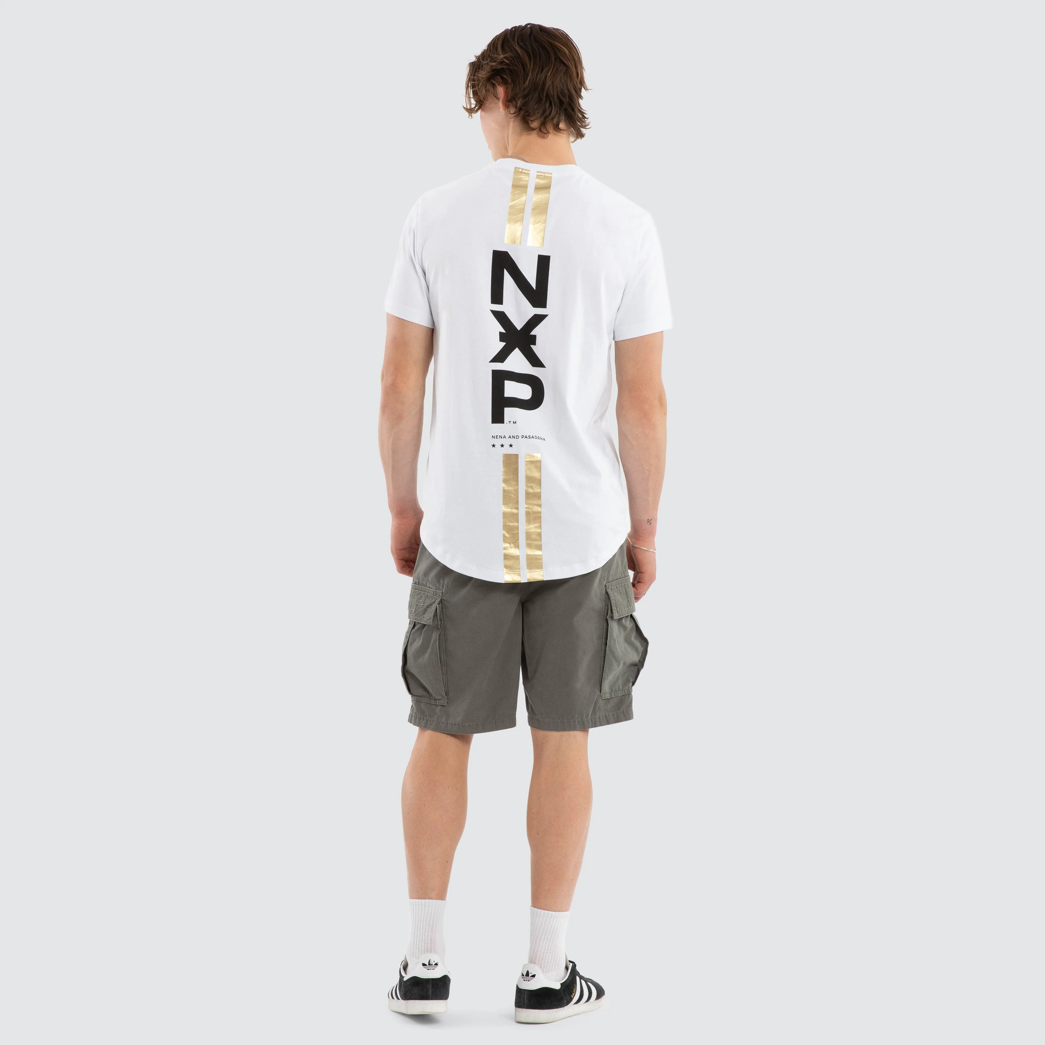Combat Dual Curved Tee Optical White sold by Neverland product image thumbnail 5
