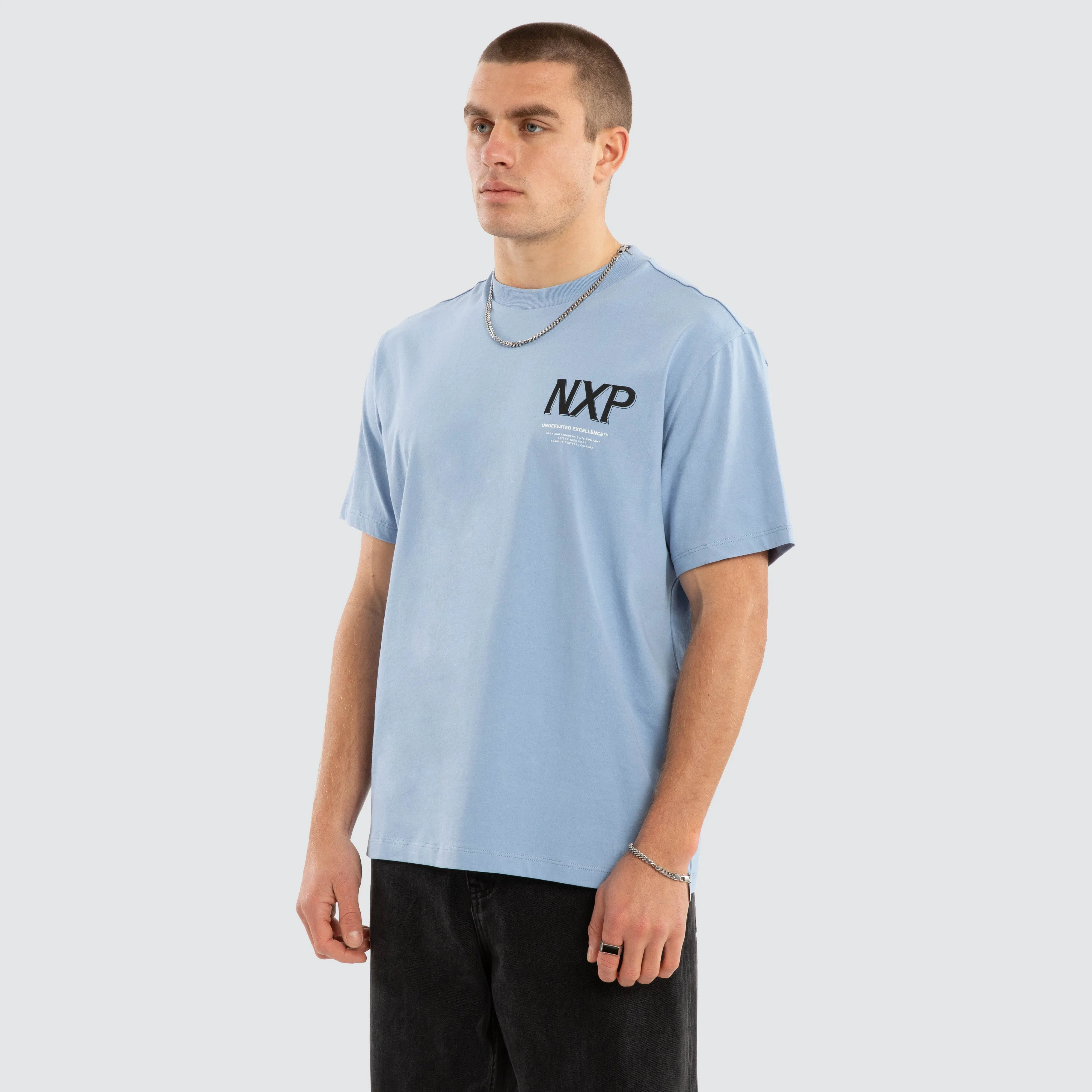 Break Classic Tee Bel Air Blue sold by Neverland product image thumbnail 5