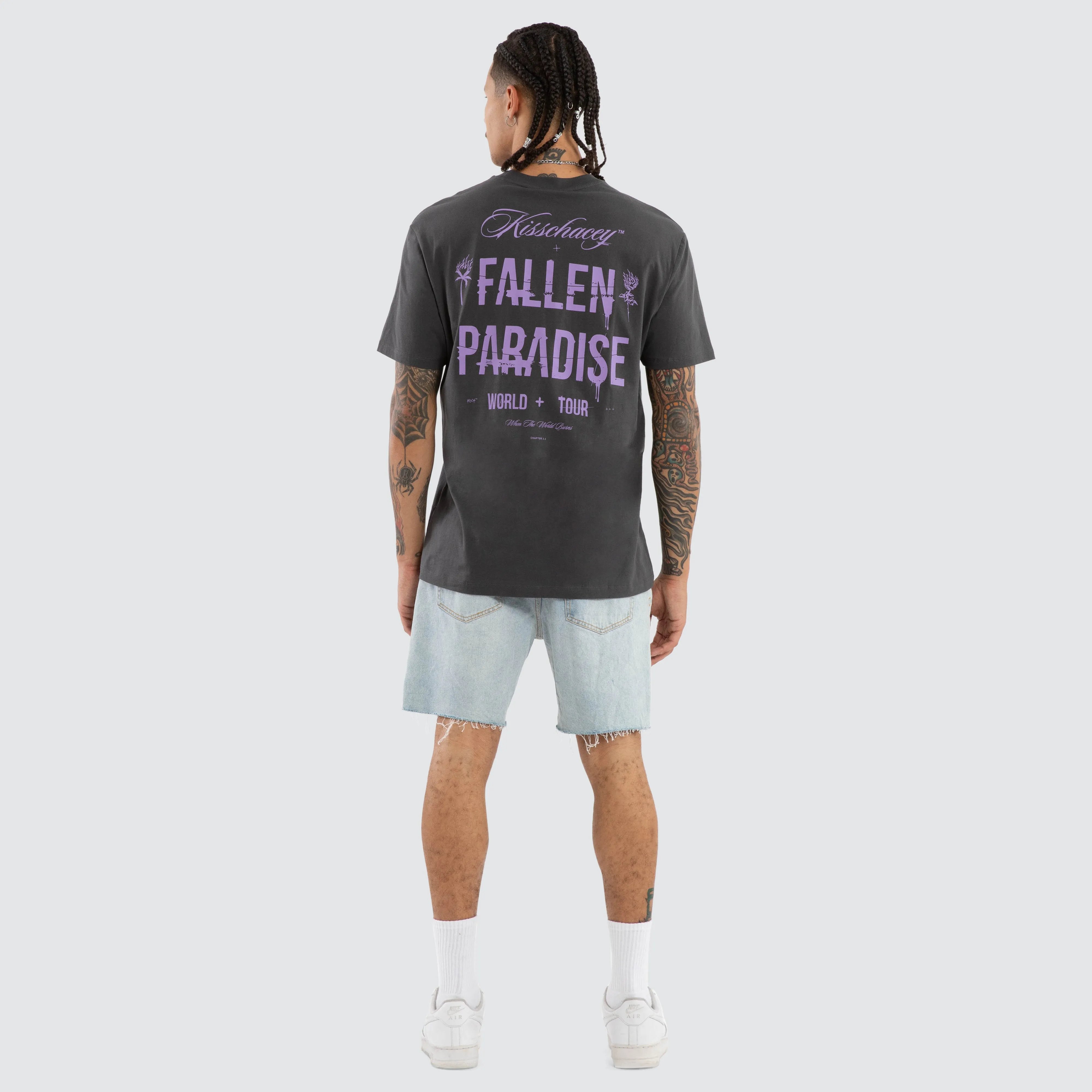 Division Relaxed Tee Asphalt sold by Neverland product image thumbnail 3