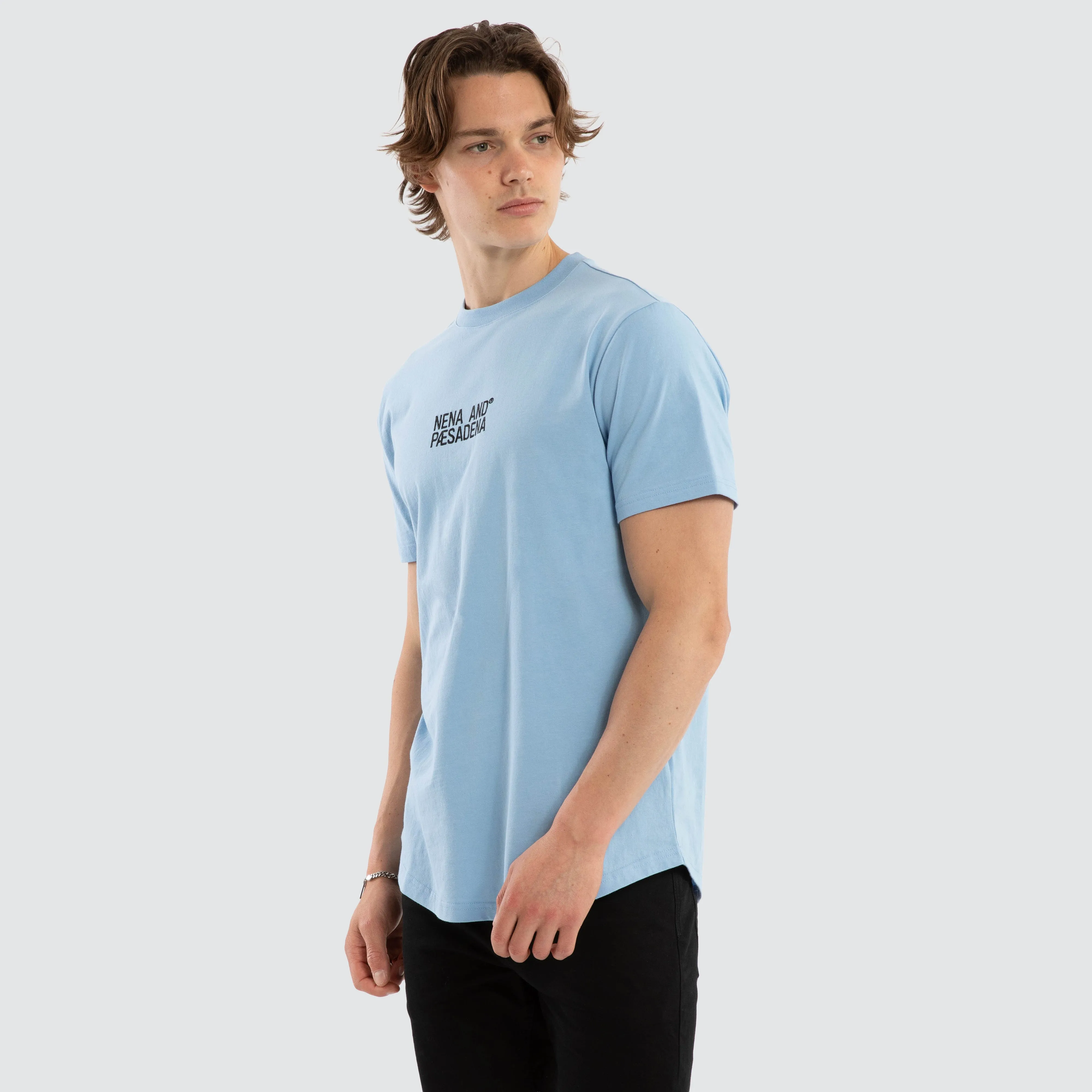 Journey Dual Curved Tee Blue Bell sold by Neverland product image thumbnail 5